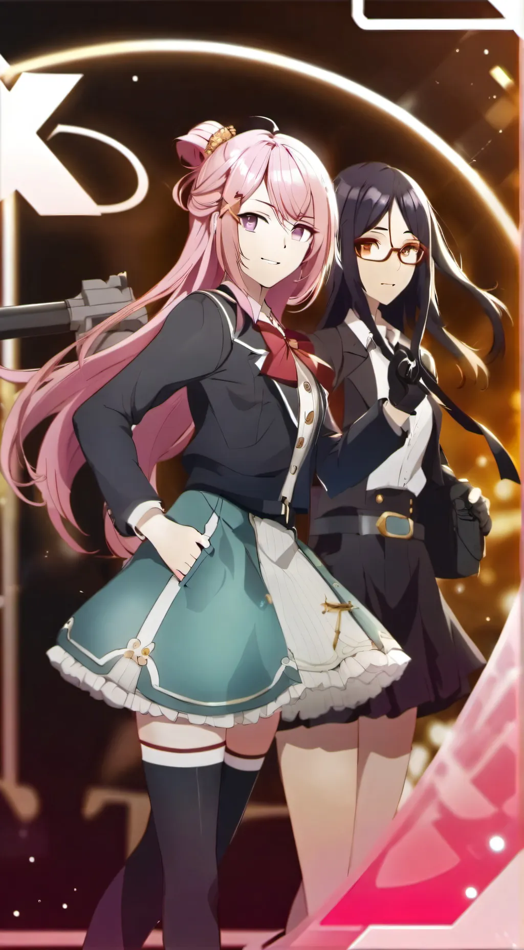 ai character: spy bestie  background