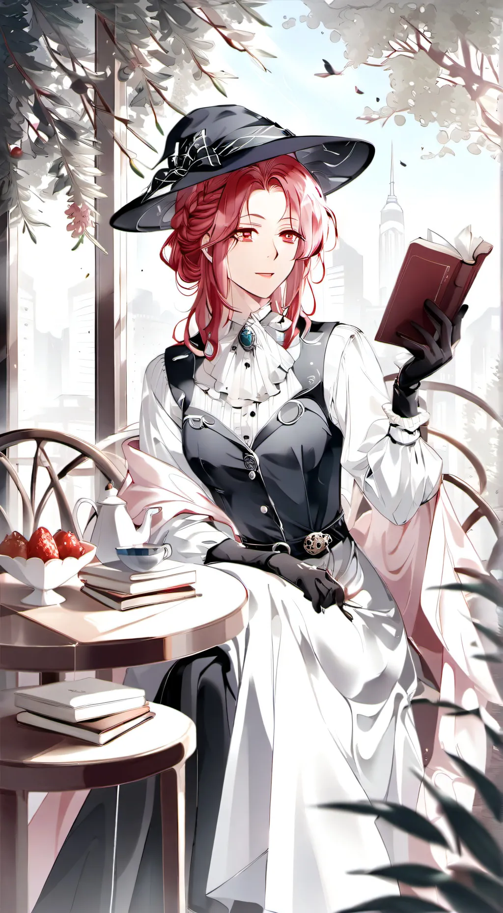 ai character: Avalon background