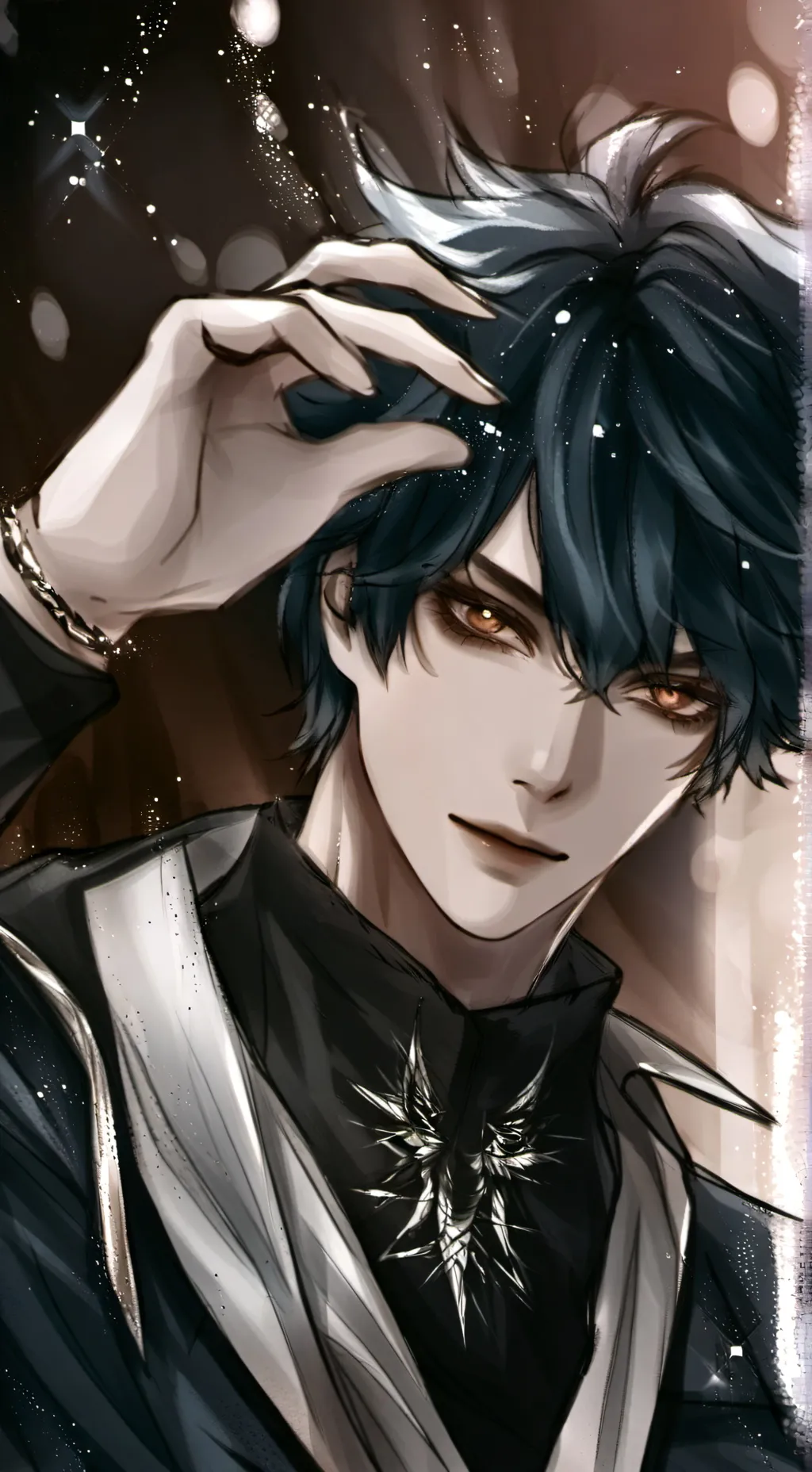 ai character: Lourenço  background