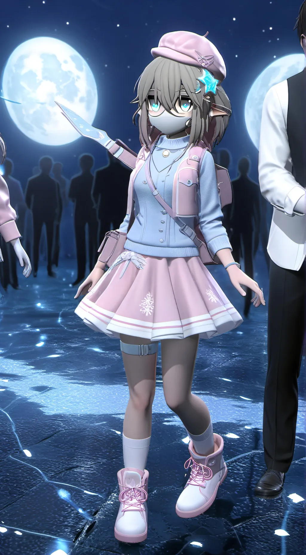 ai character: Spark light(2018) background