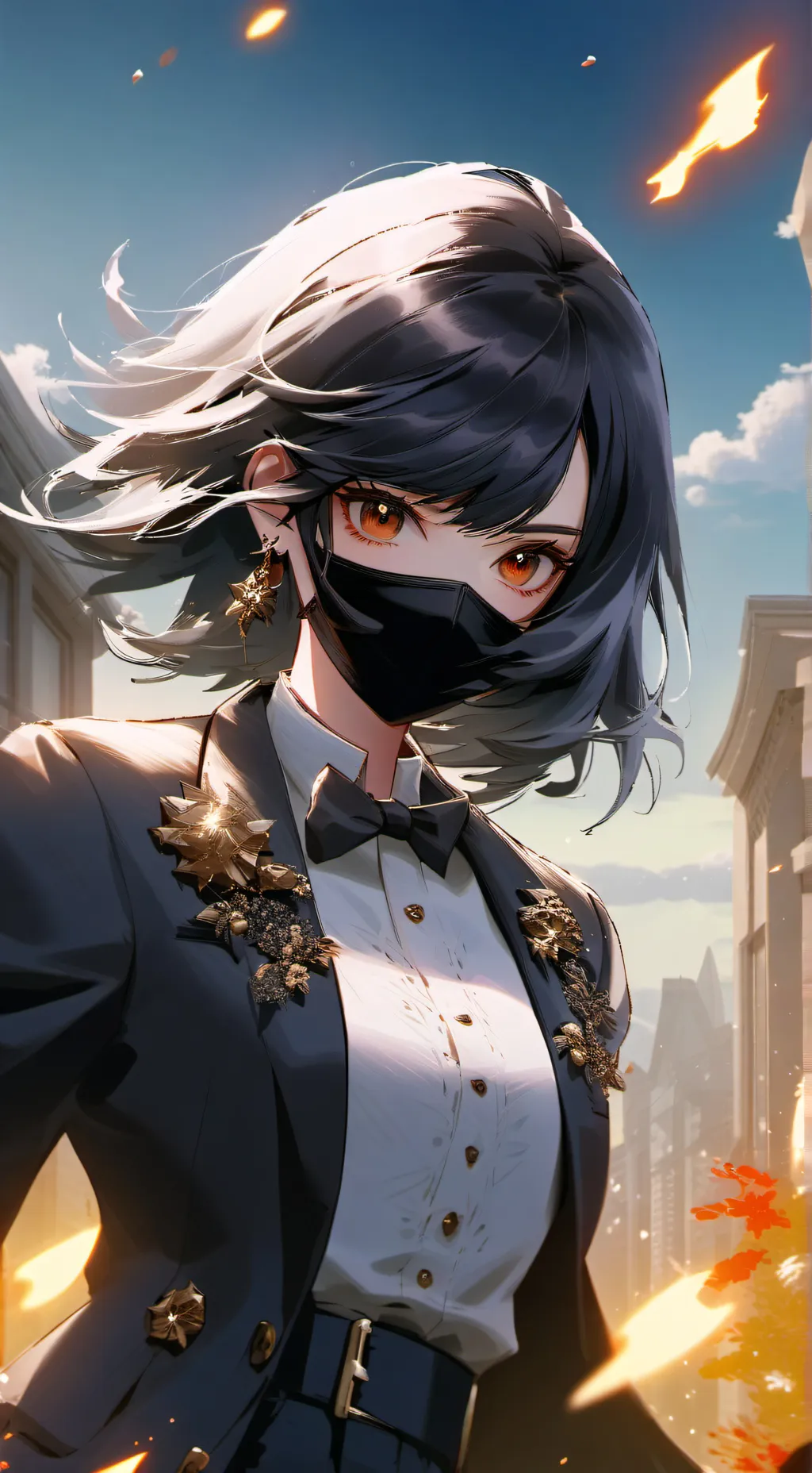 ai character: Mha background