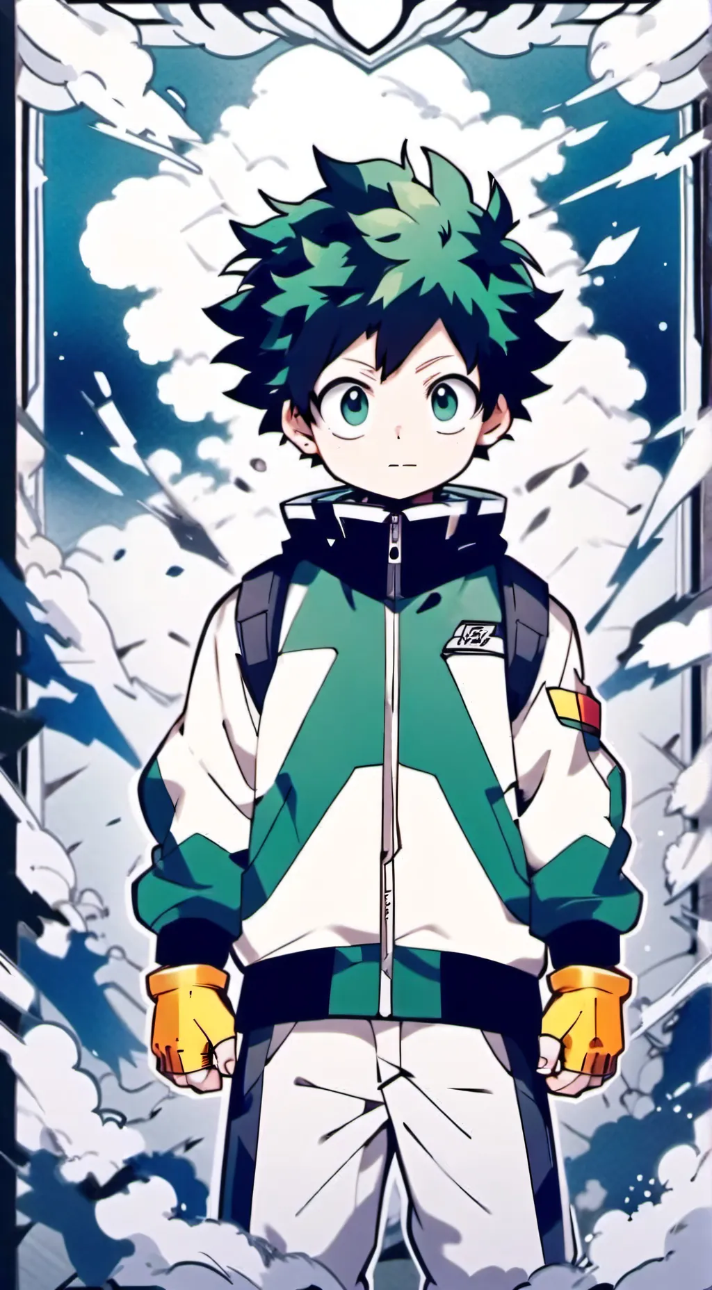 ai character: My hero academia background
