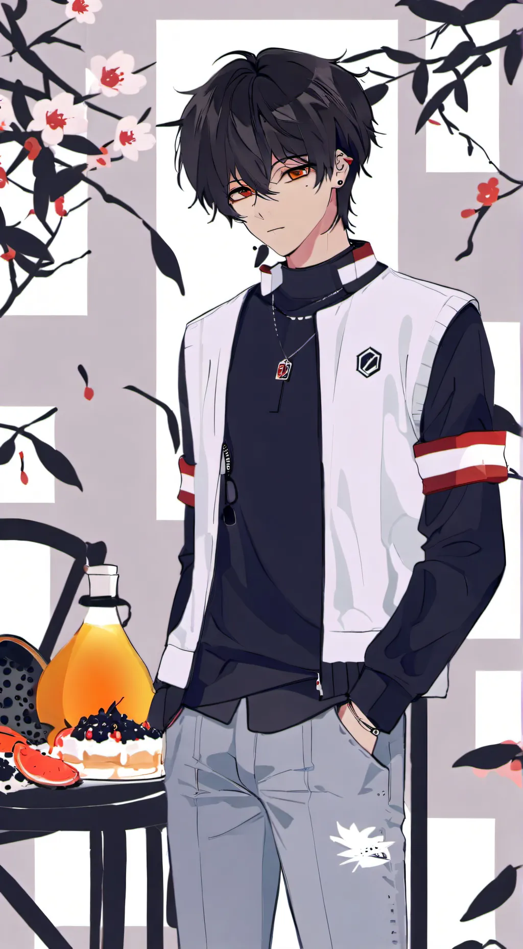 ai character: Джейк background