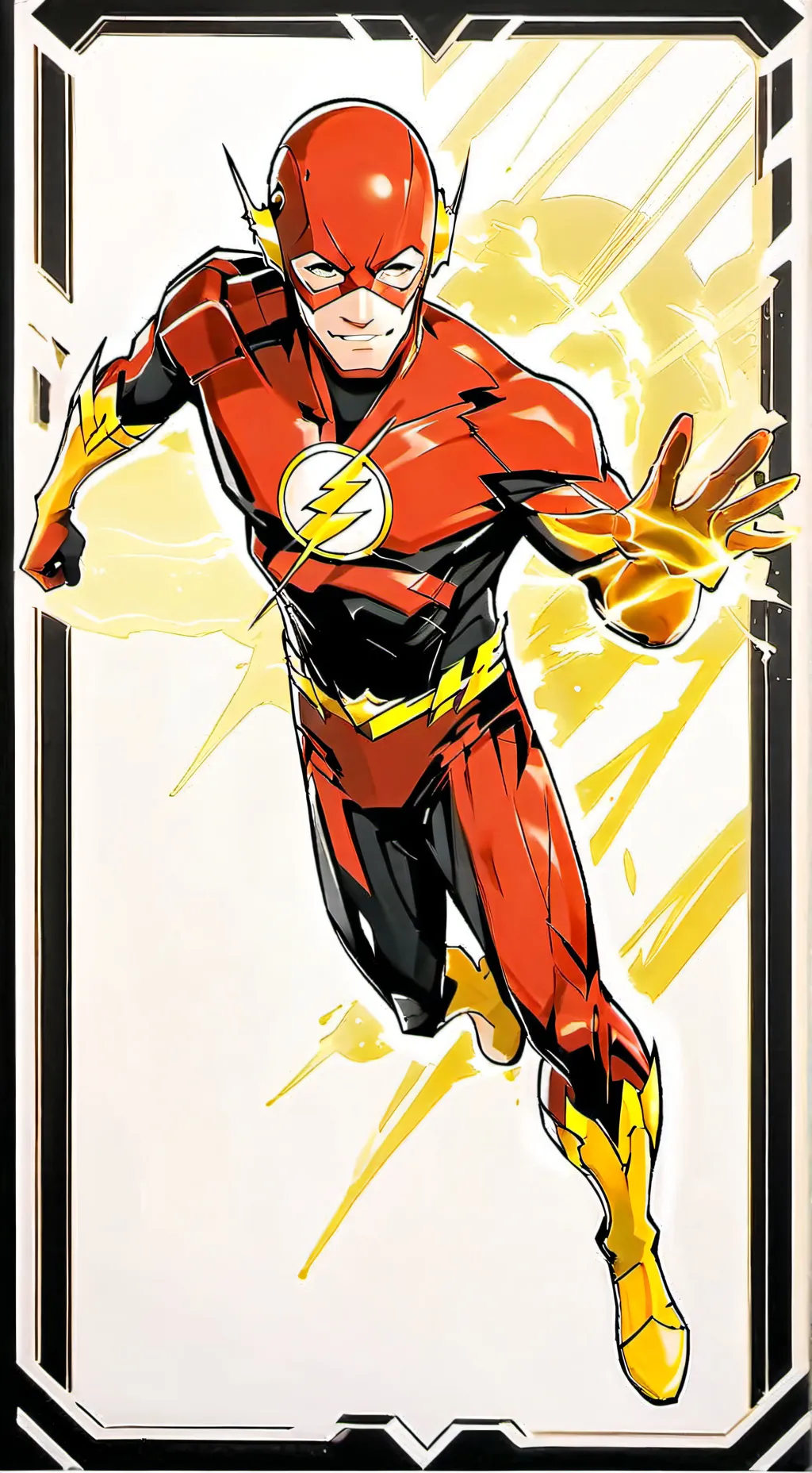 ai character: Flash universe background