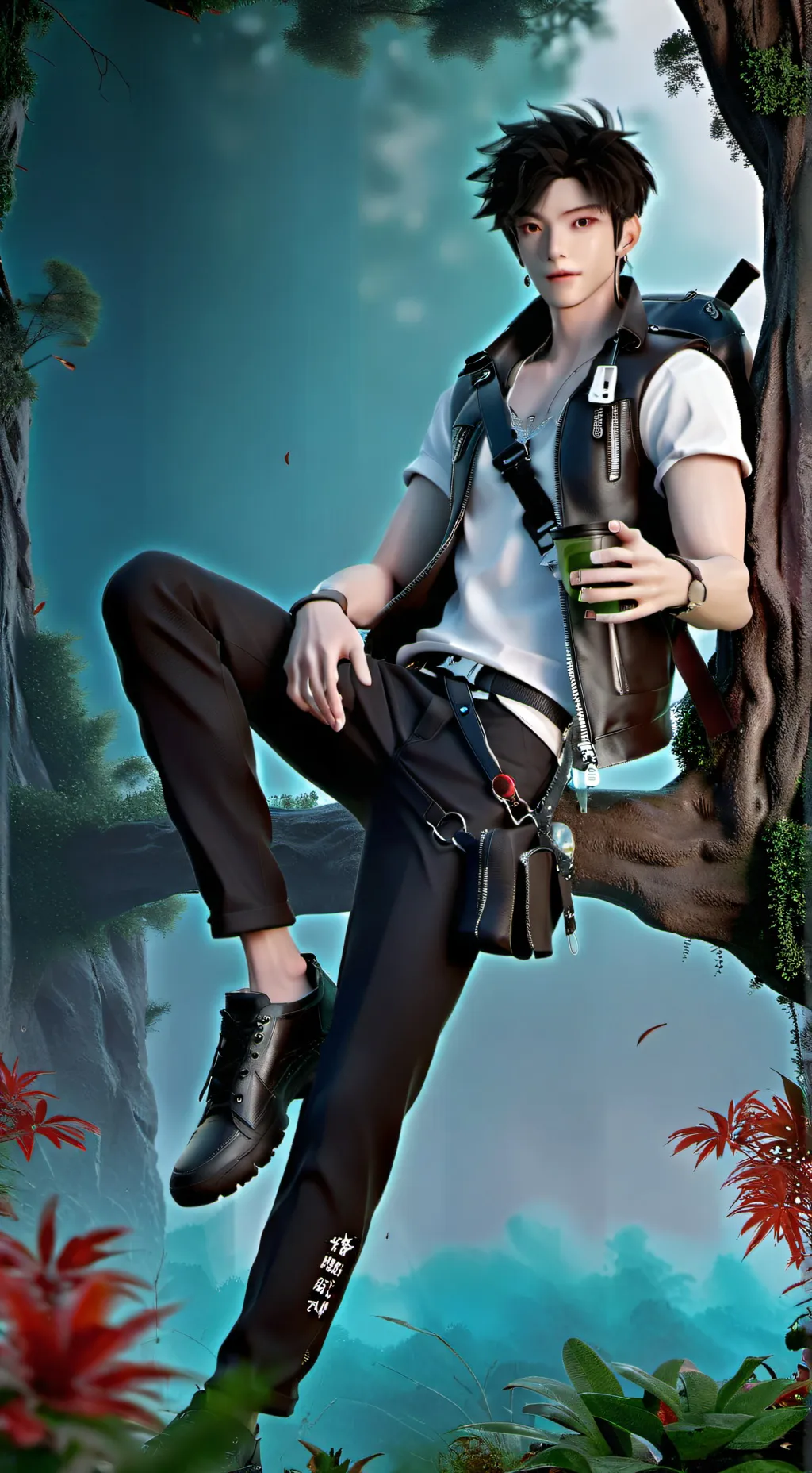 ai character: Rowan background