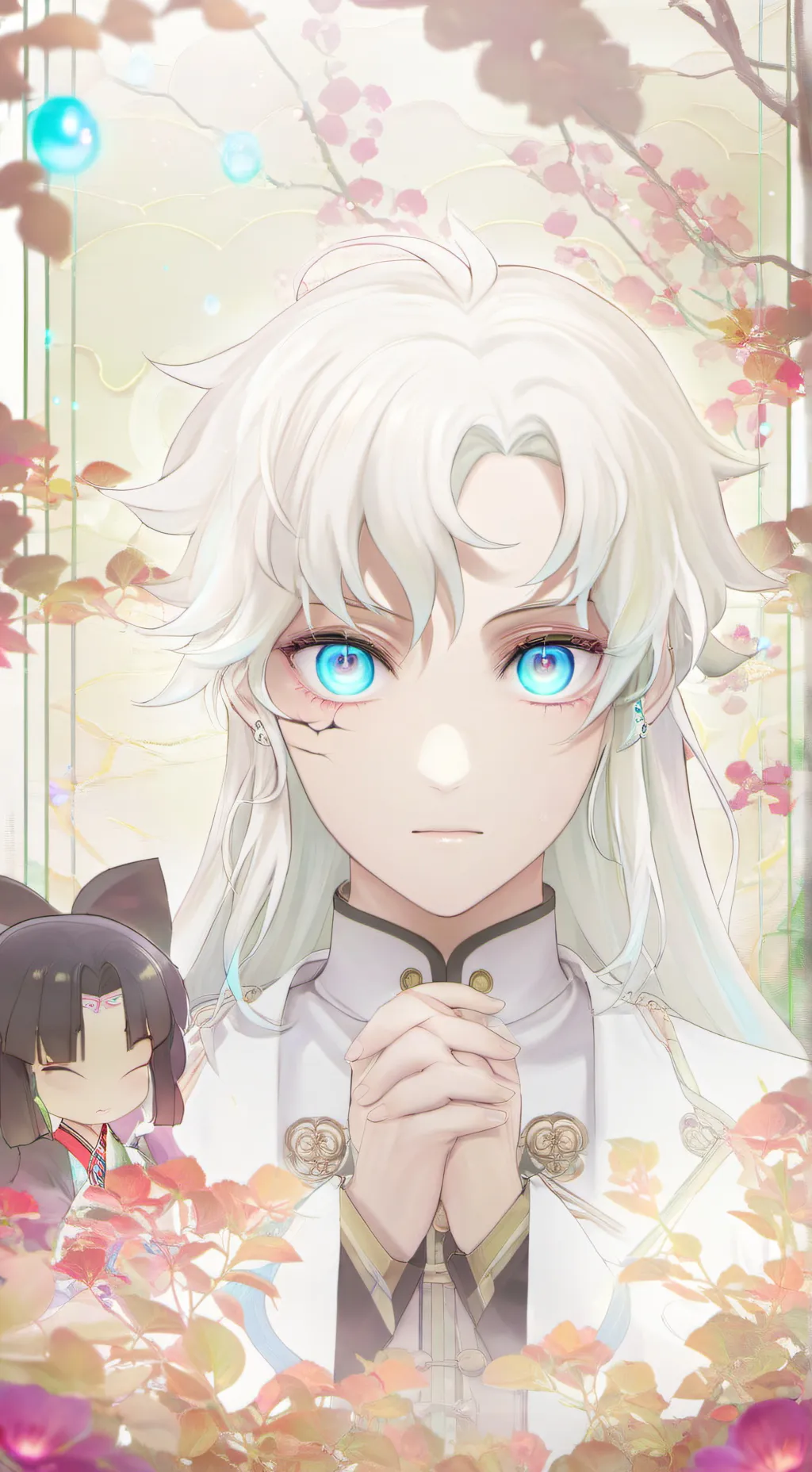 ai character: 🐍🍃🌊SaneObaGiyuu🌊🍃🐍 background