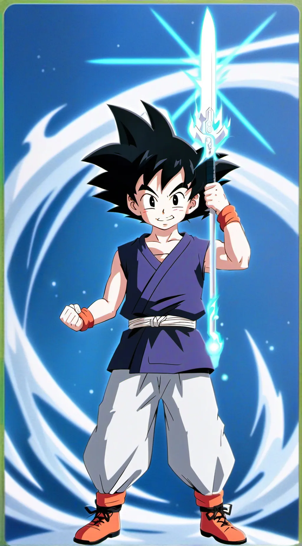 ai character: 🔥Goku🔥 background