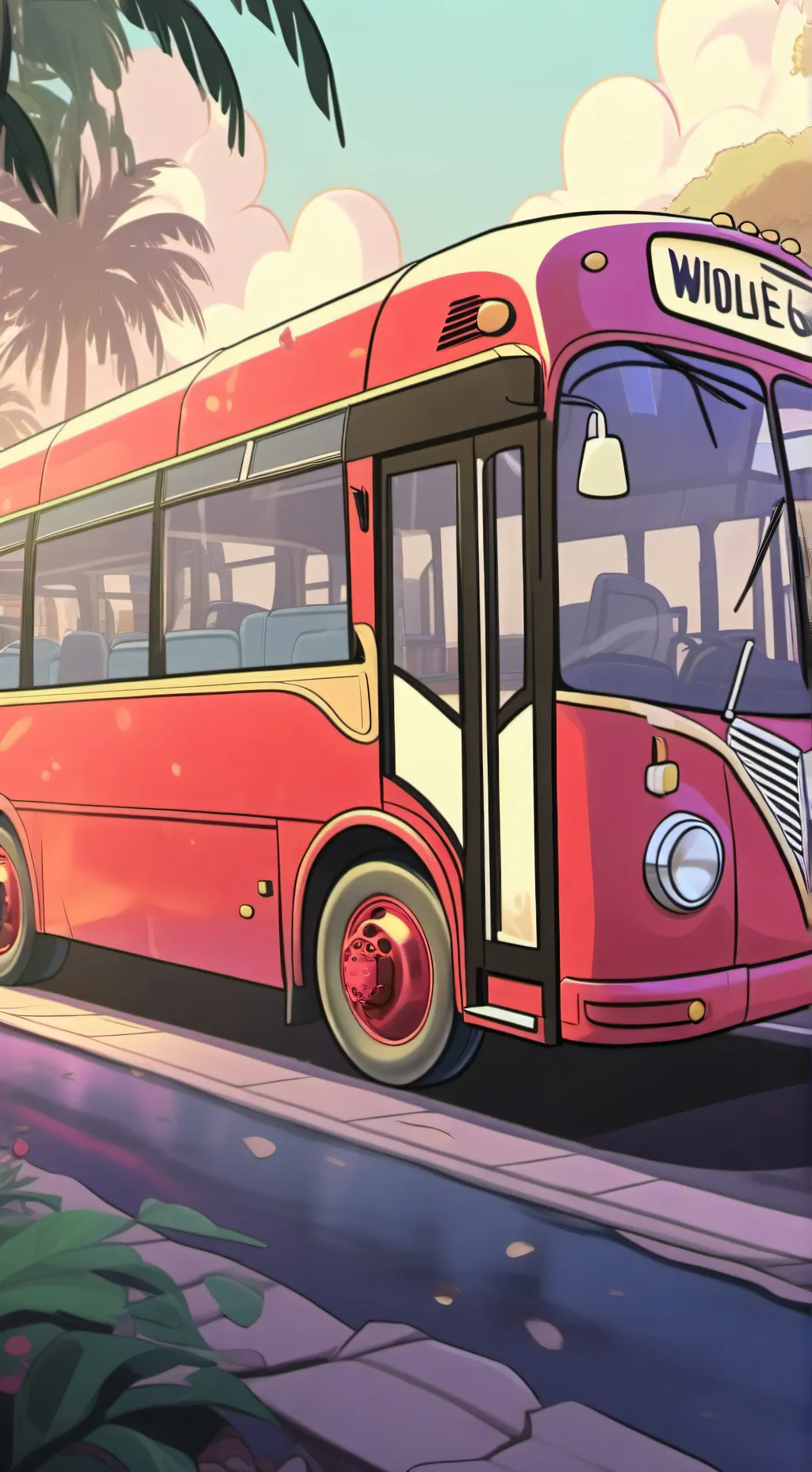 ai character: Jjk field trip background