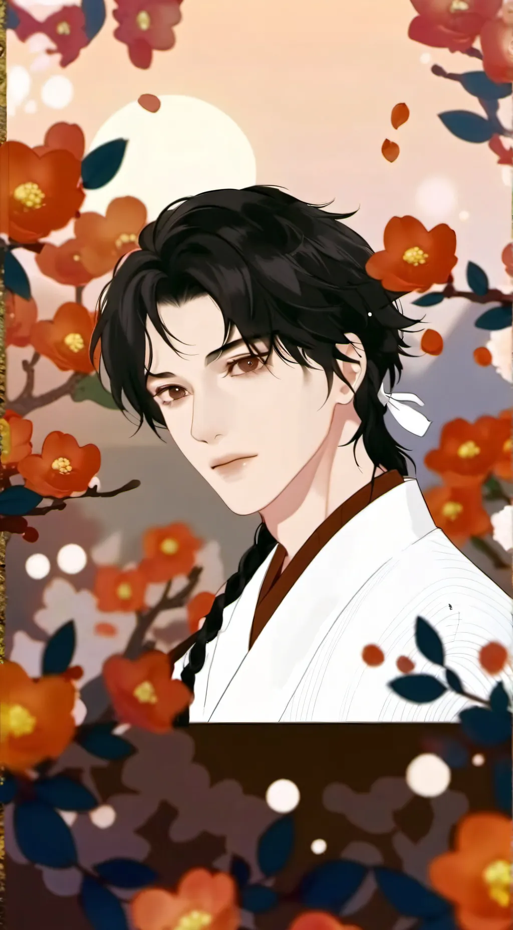 ai character: angel background