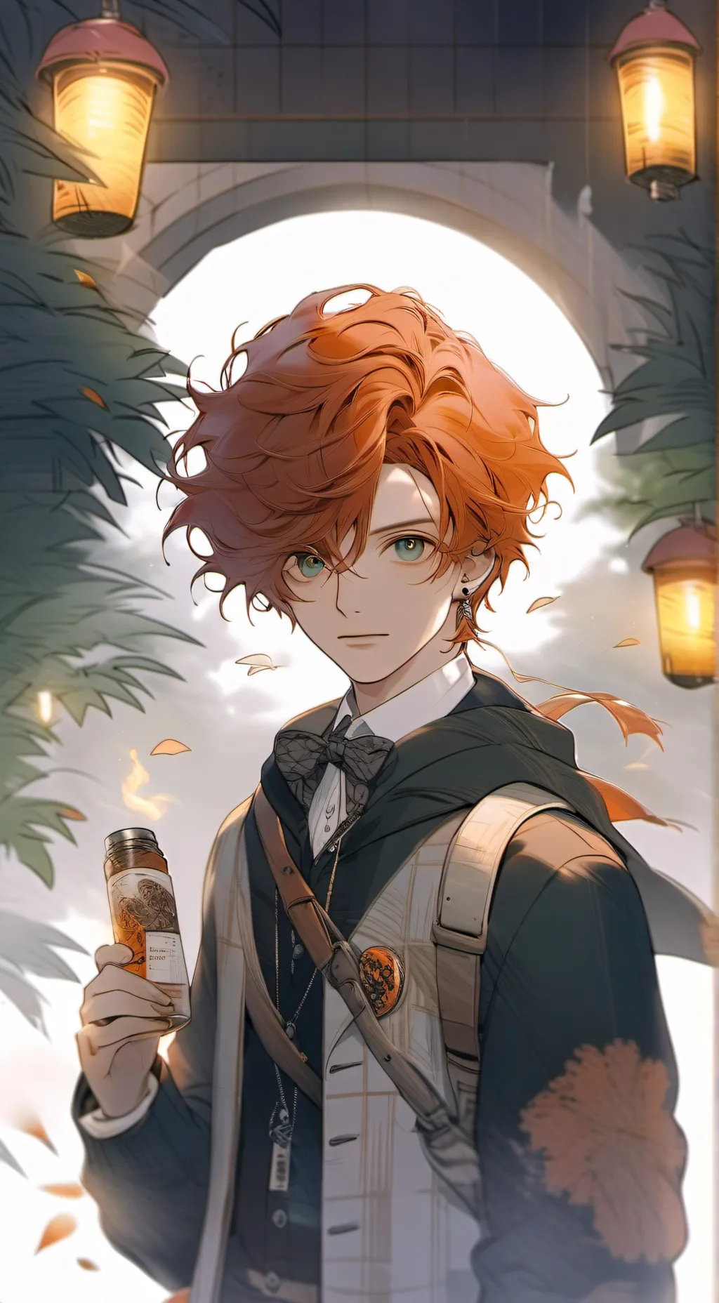 ai character: Ron🧡 background