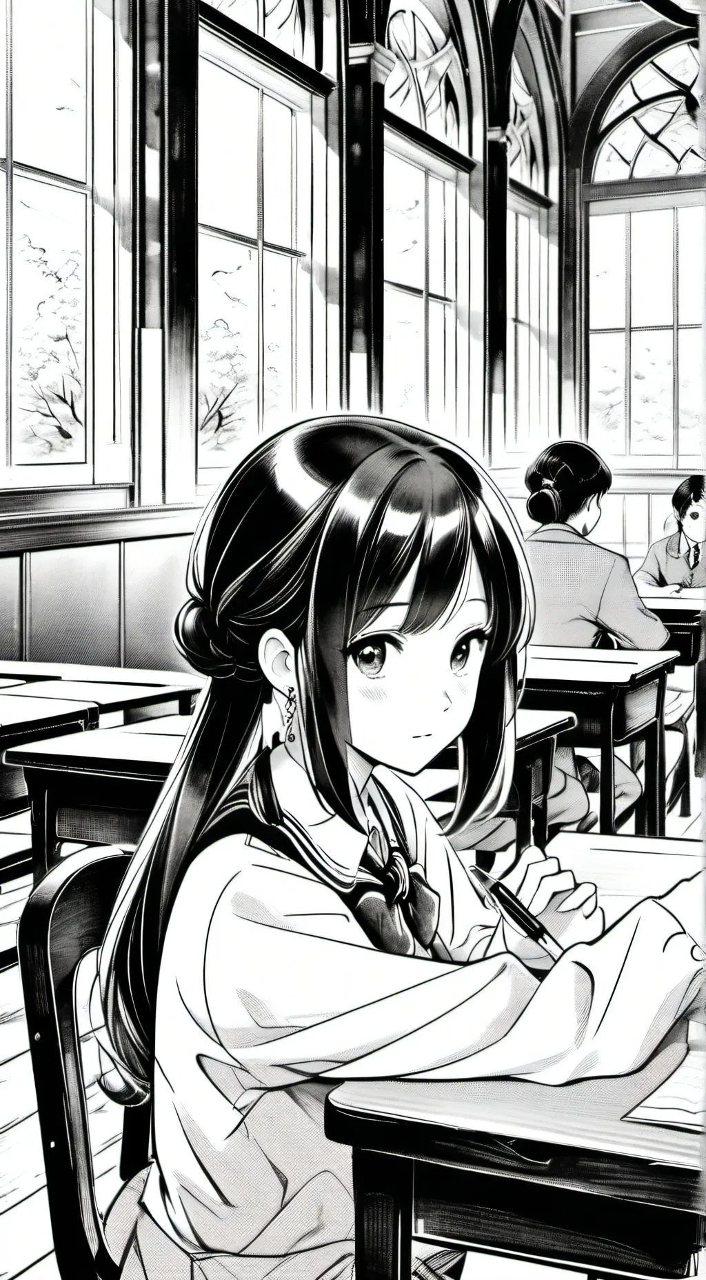 ai character: ФПЕ хейт  background