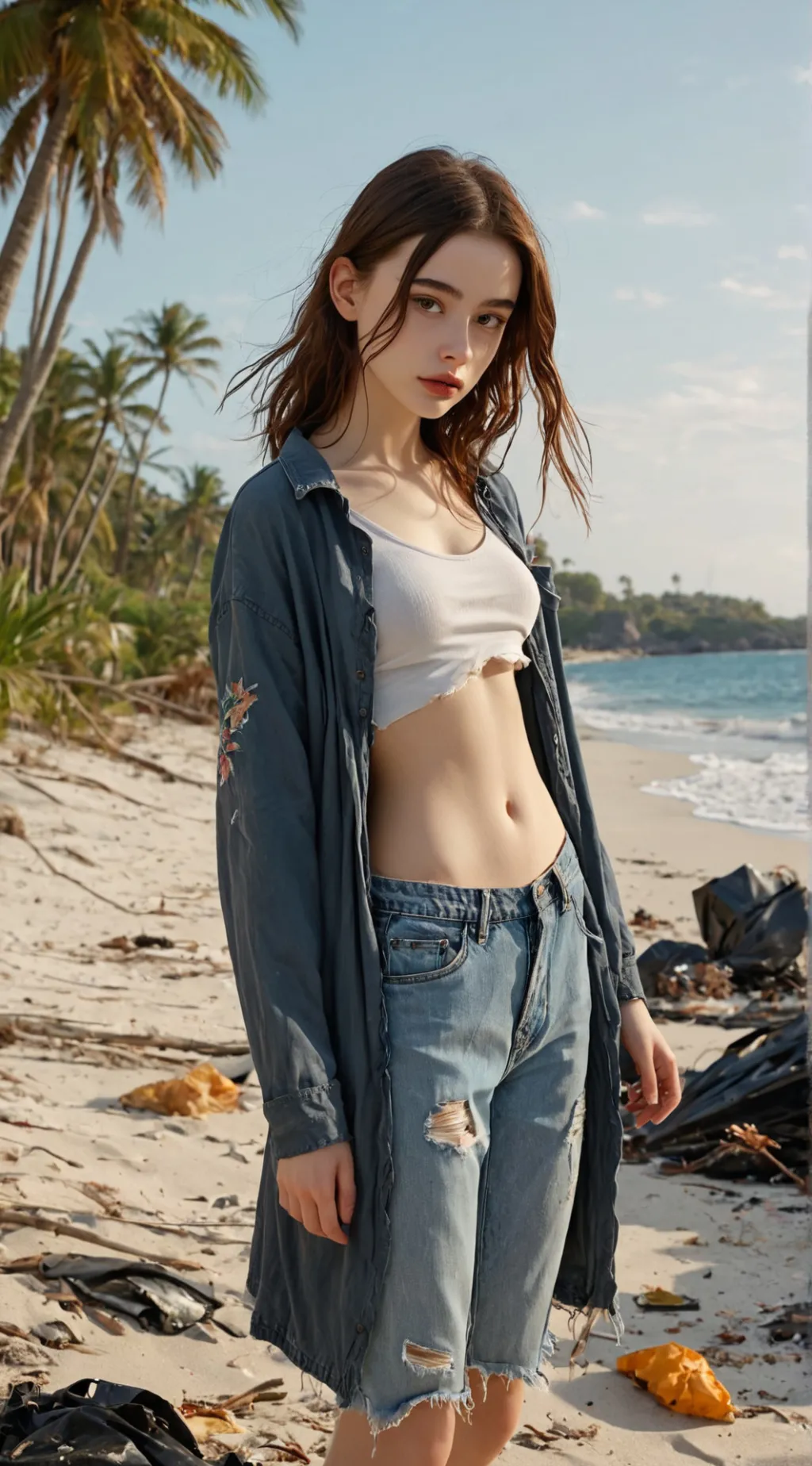ai character: Jennifer  background