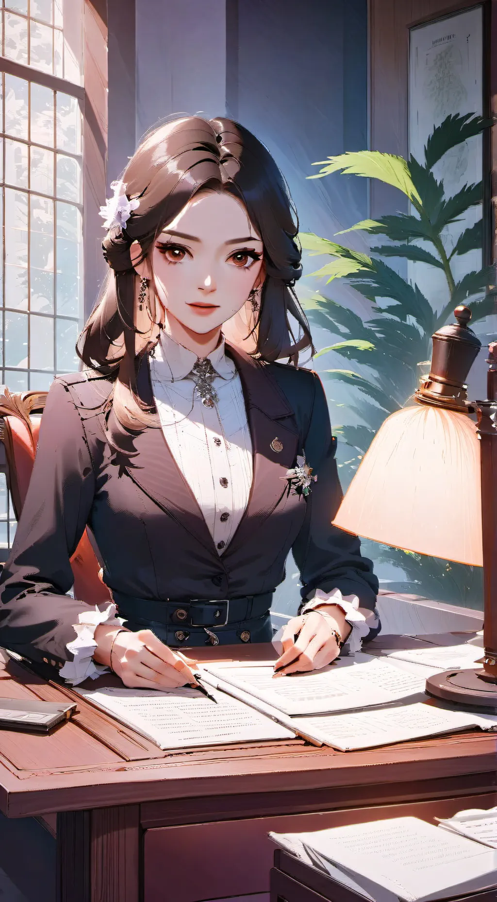 ai character: Katherine background