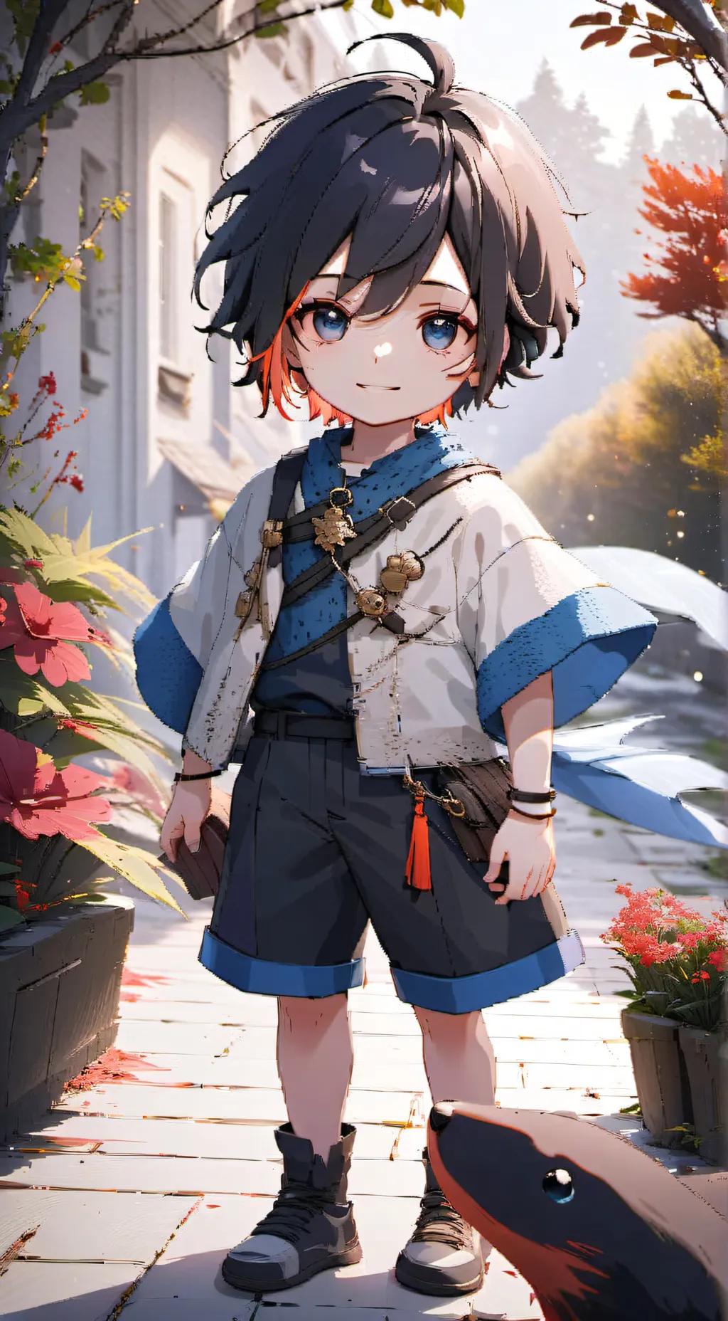 ai character: adrian background