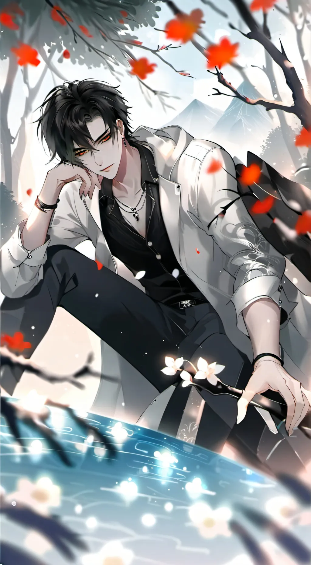 ai character: Майк background