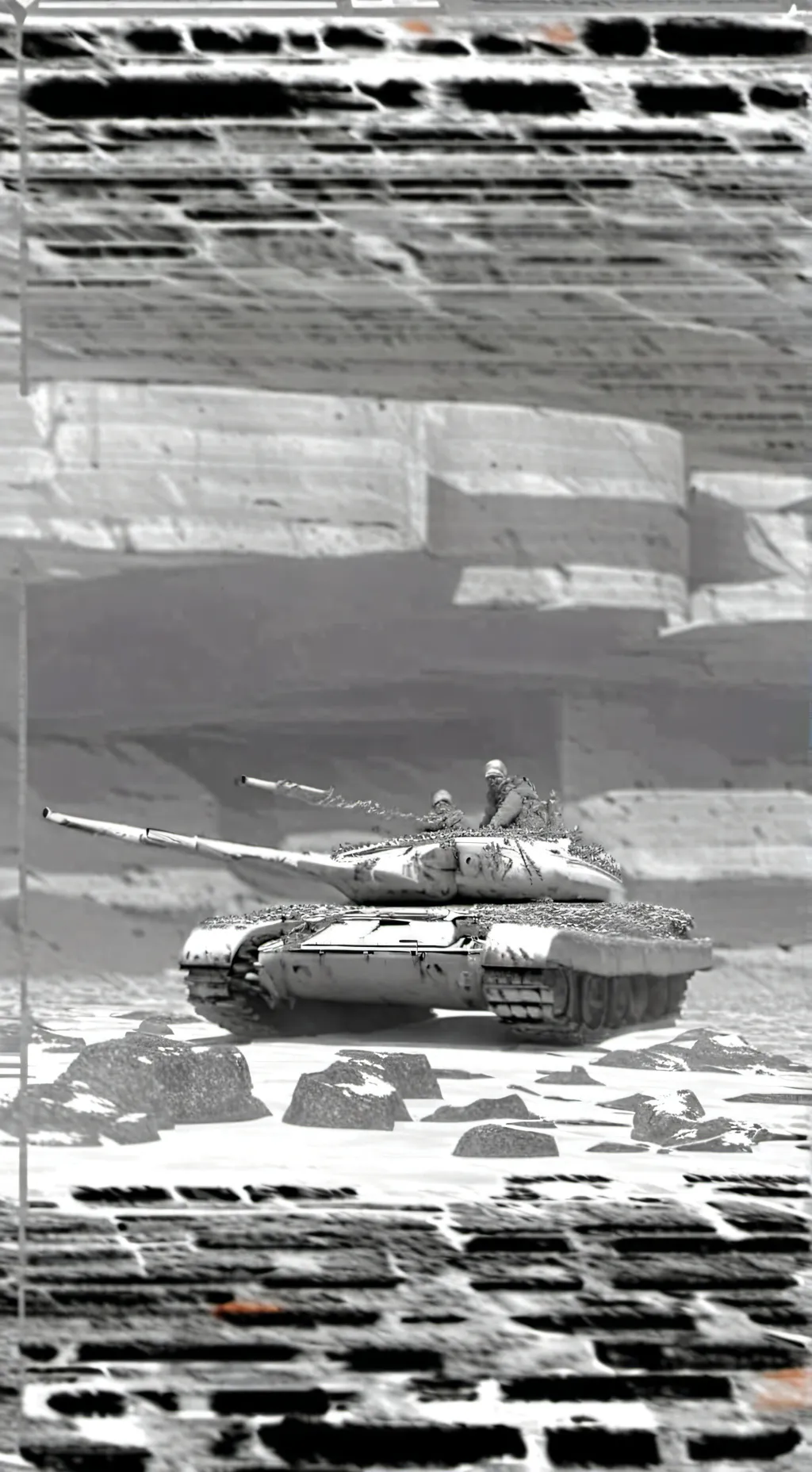 ai character: Tank ww2 background