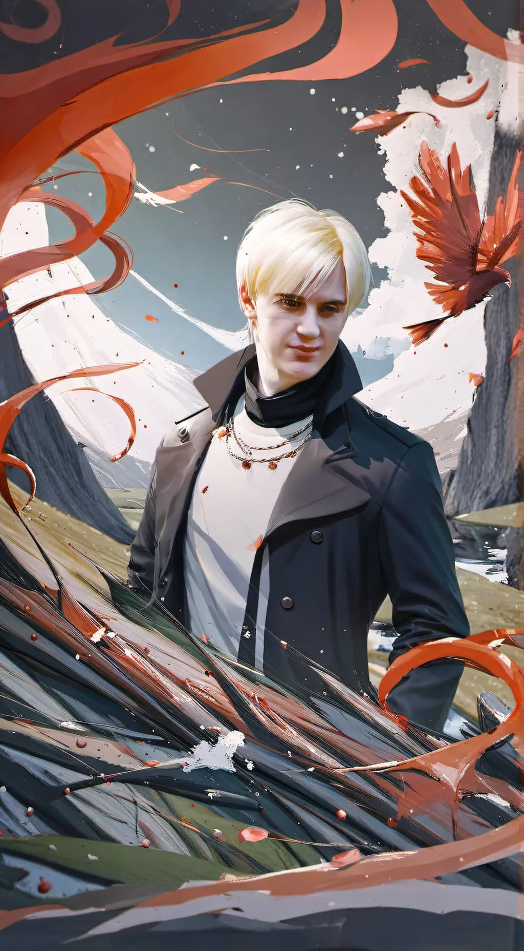 ai character: draco Malfoy background