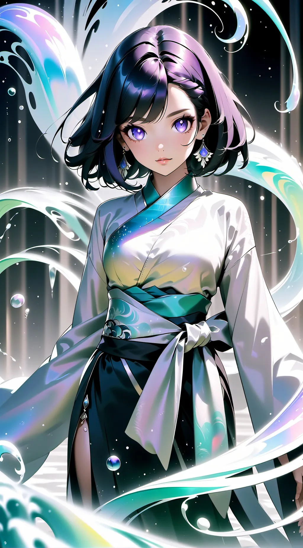 ai character: emma  background