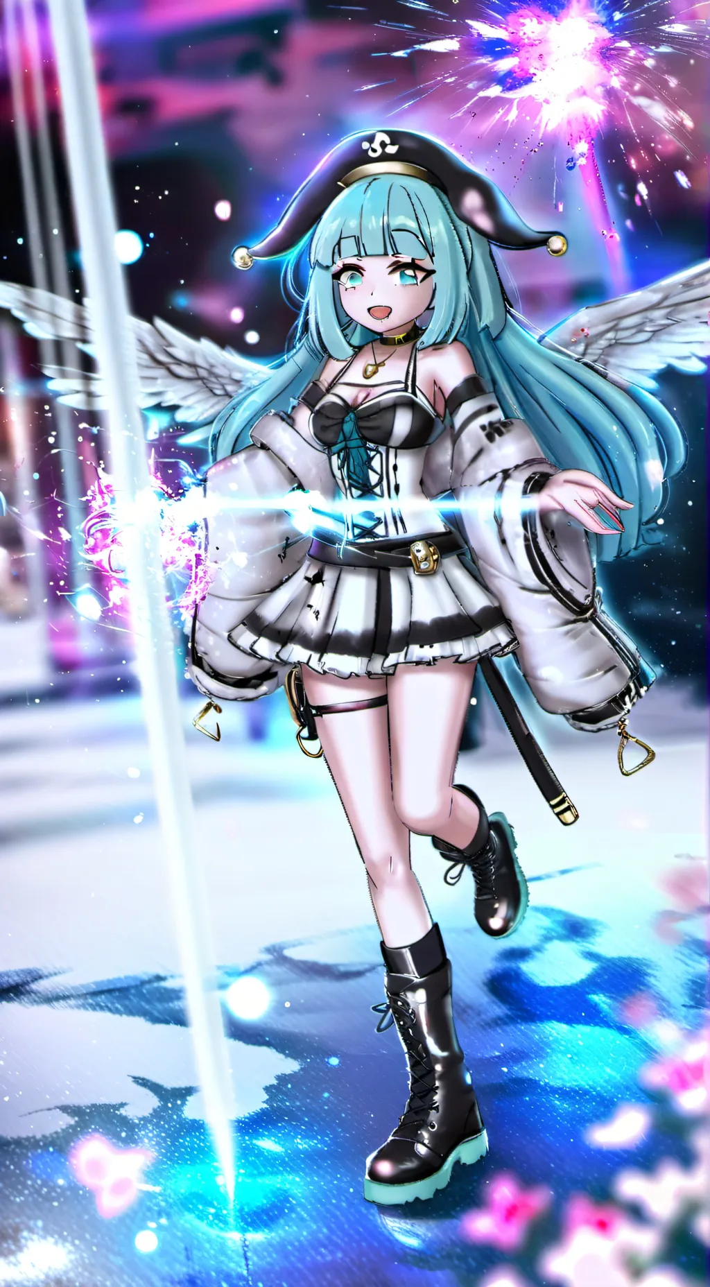 ai character: Milku background