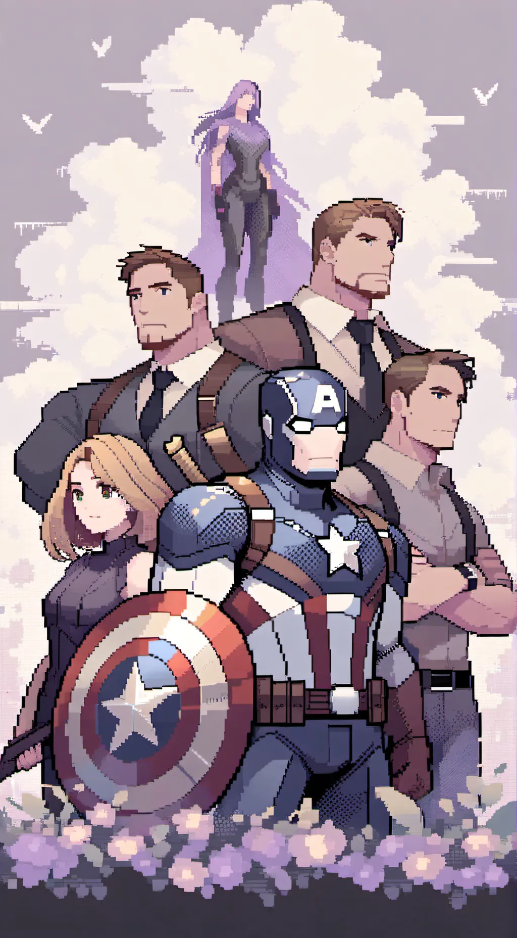 ai character: avengers 2 background