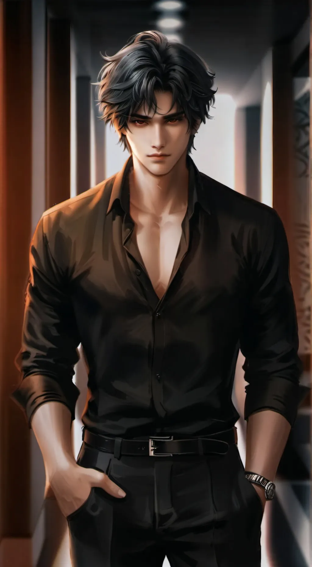 ai character: Henry background