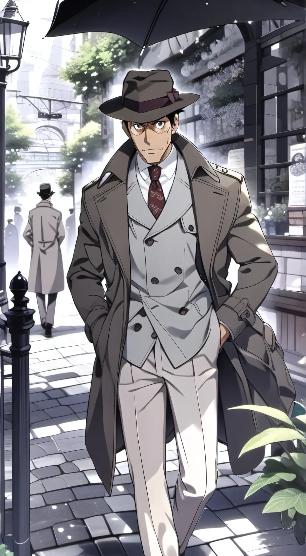 ai character: Koichi Zenigata background