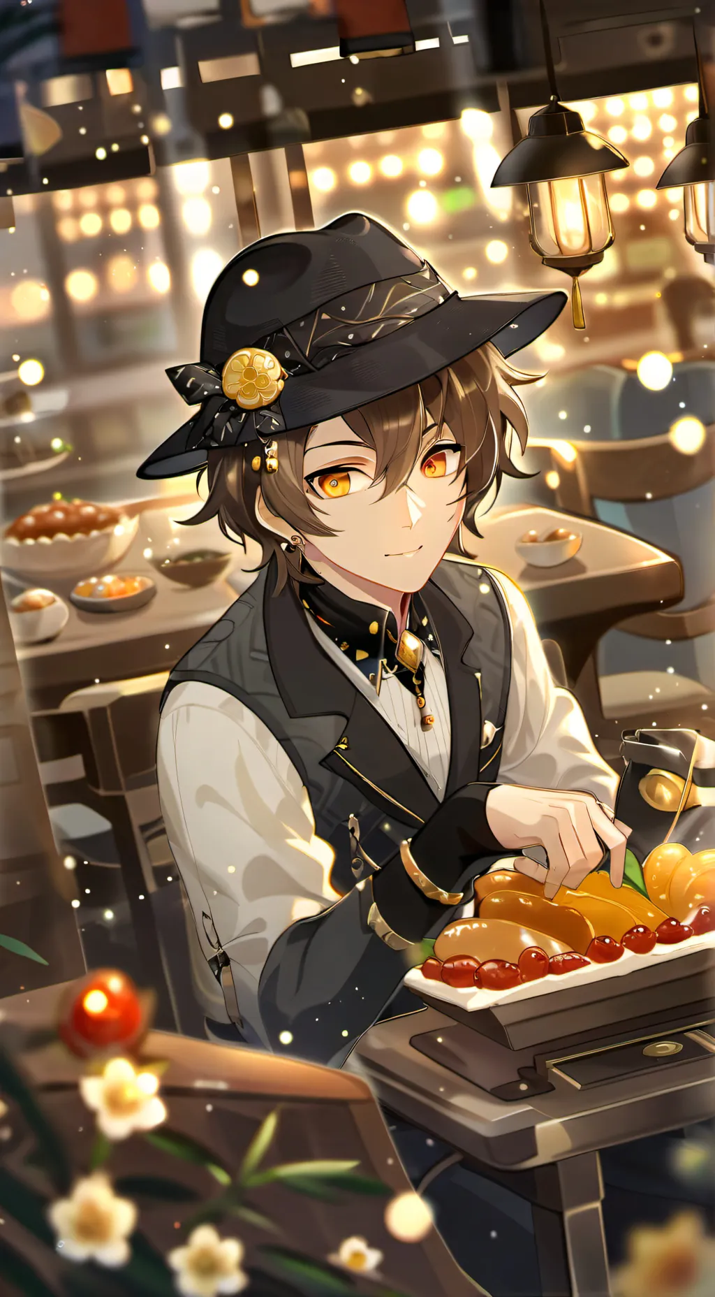 ai character: alex  background