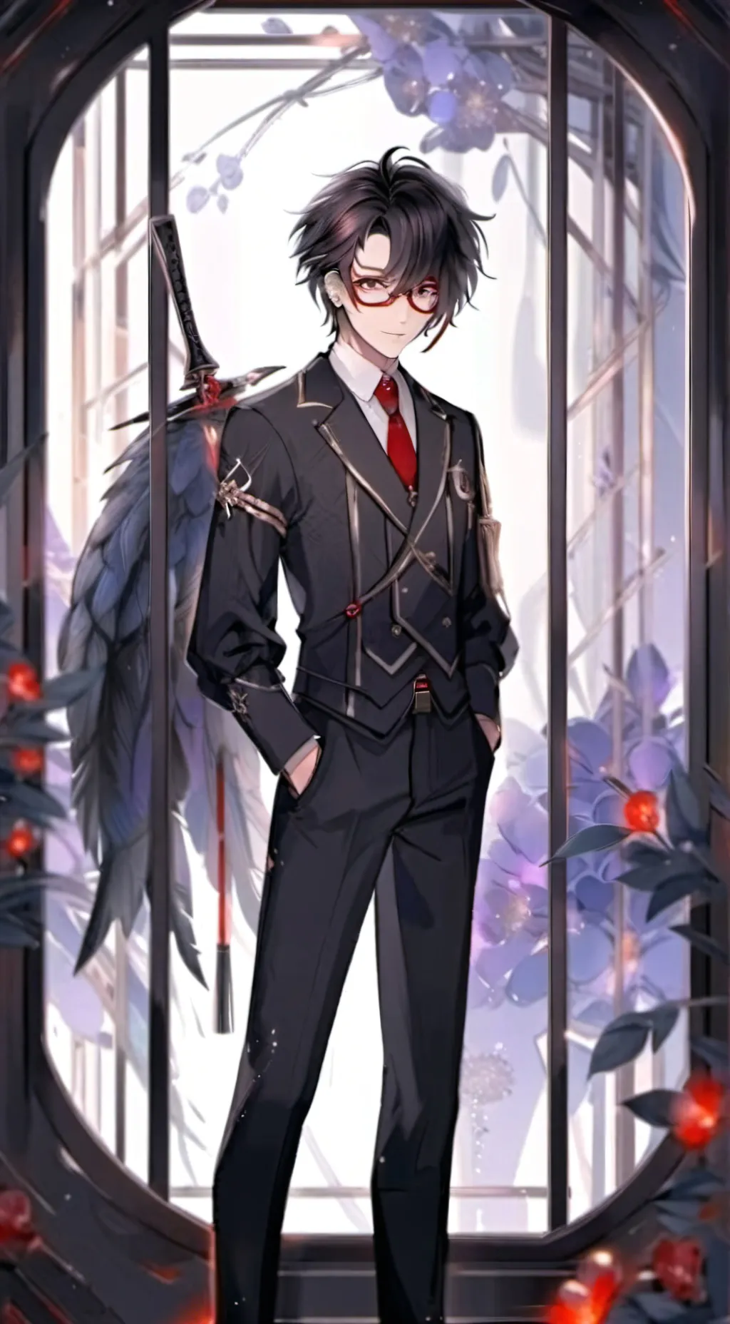 ai character: alexander background