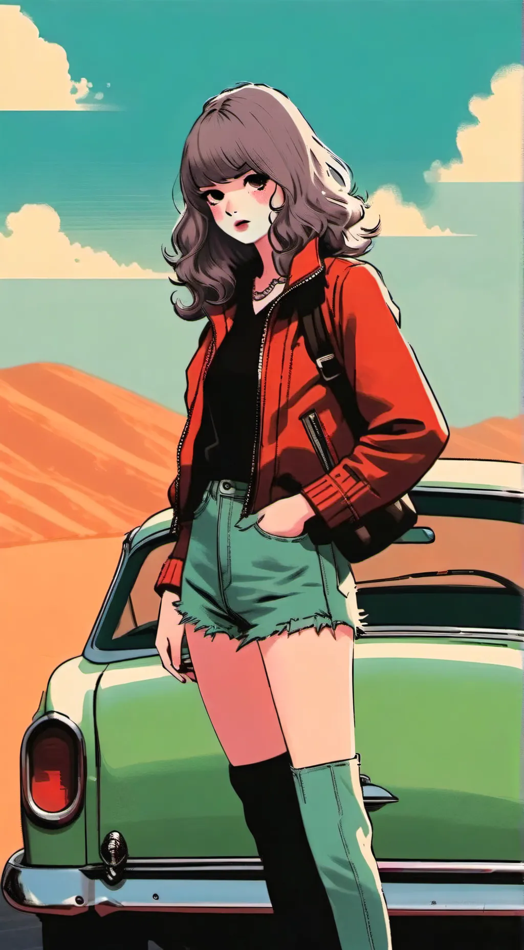 ai character: Naomi background