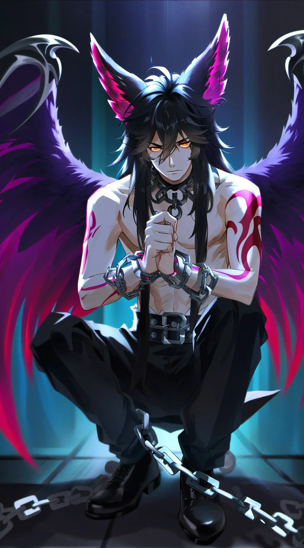 ai character: Asher background