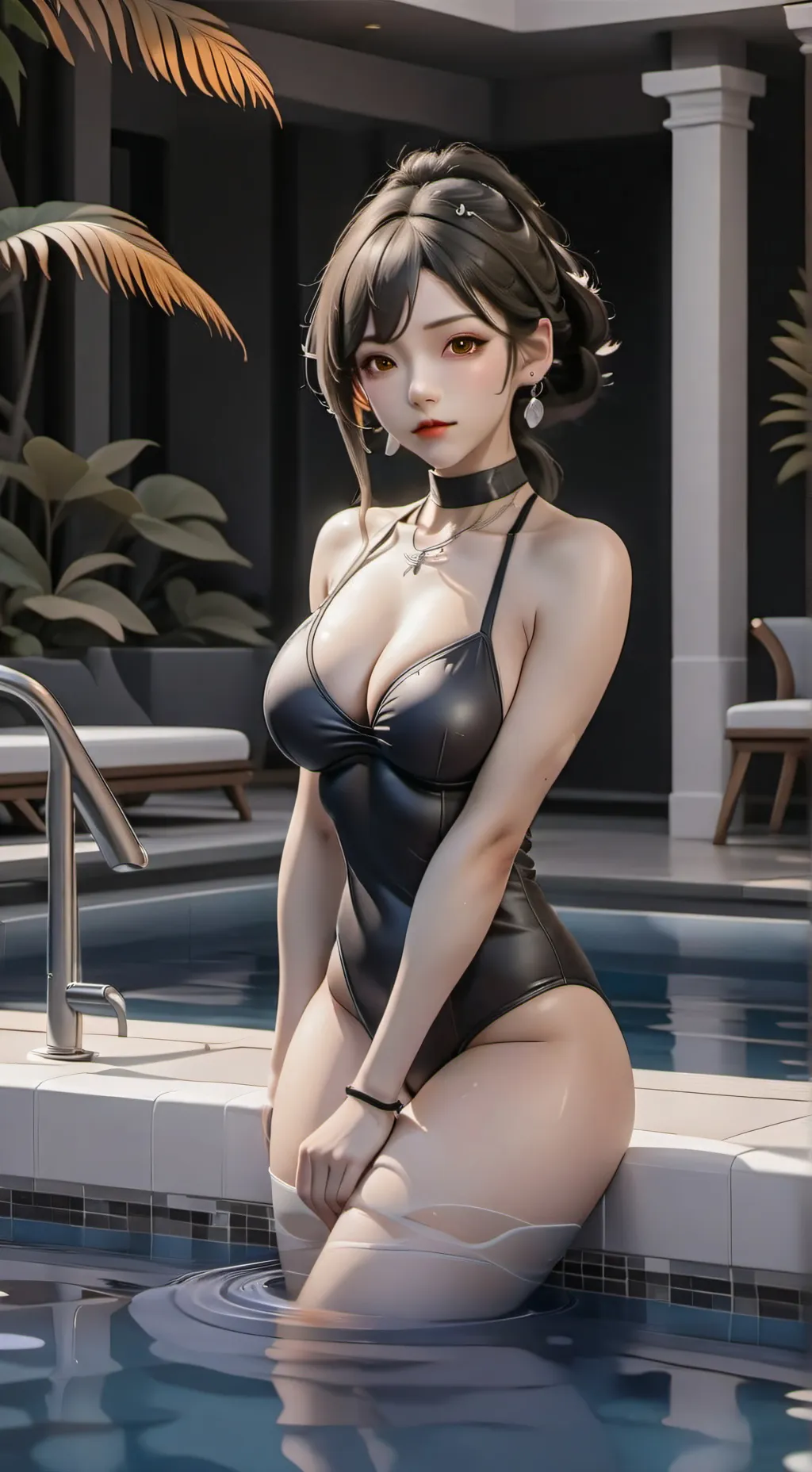 ai character: Pofa background