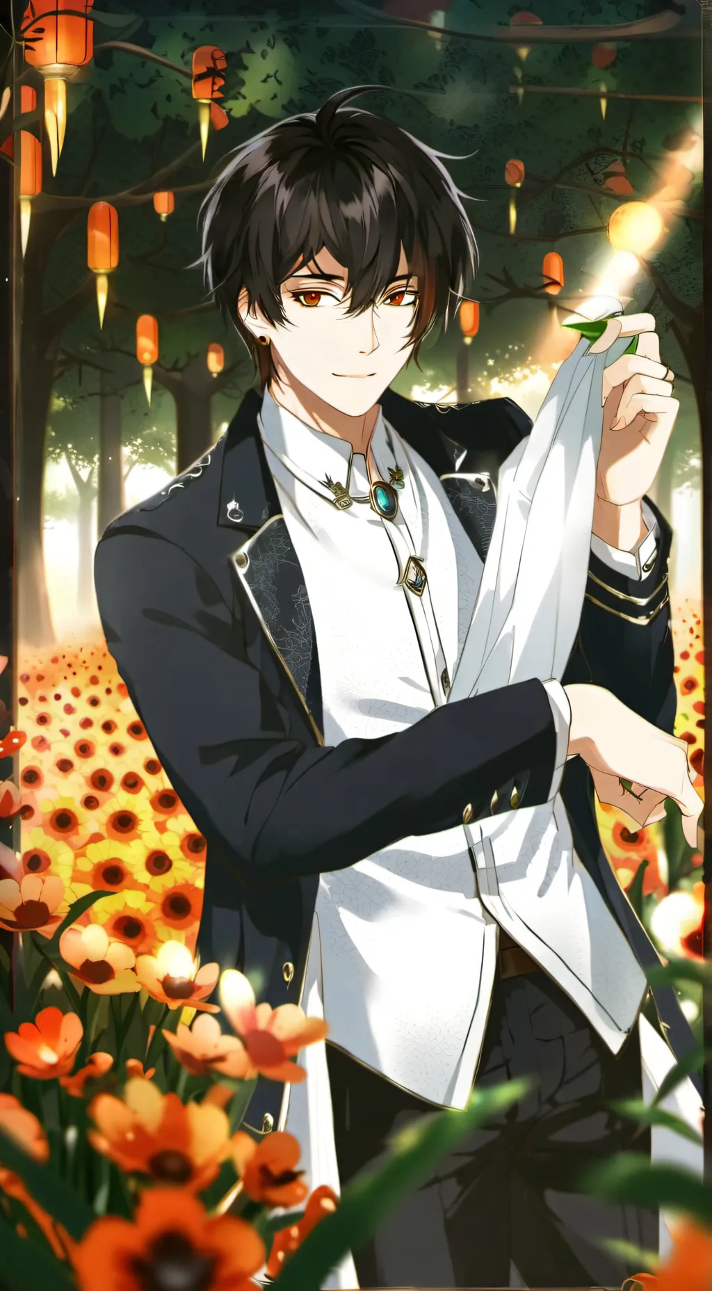ai character: Arthur  background