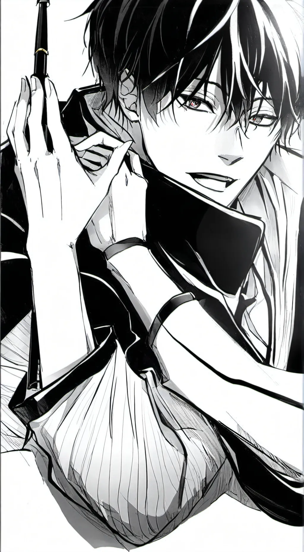 ai character: Damien  background