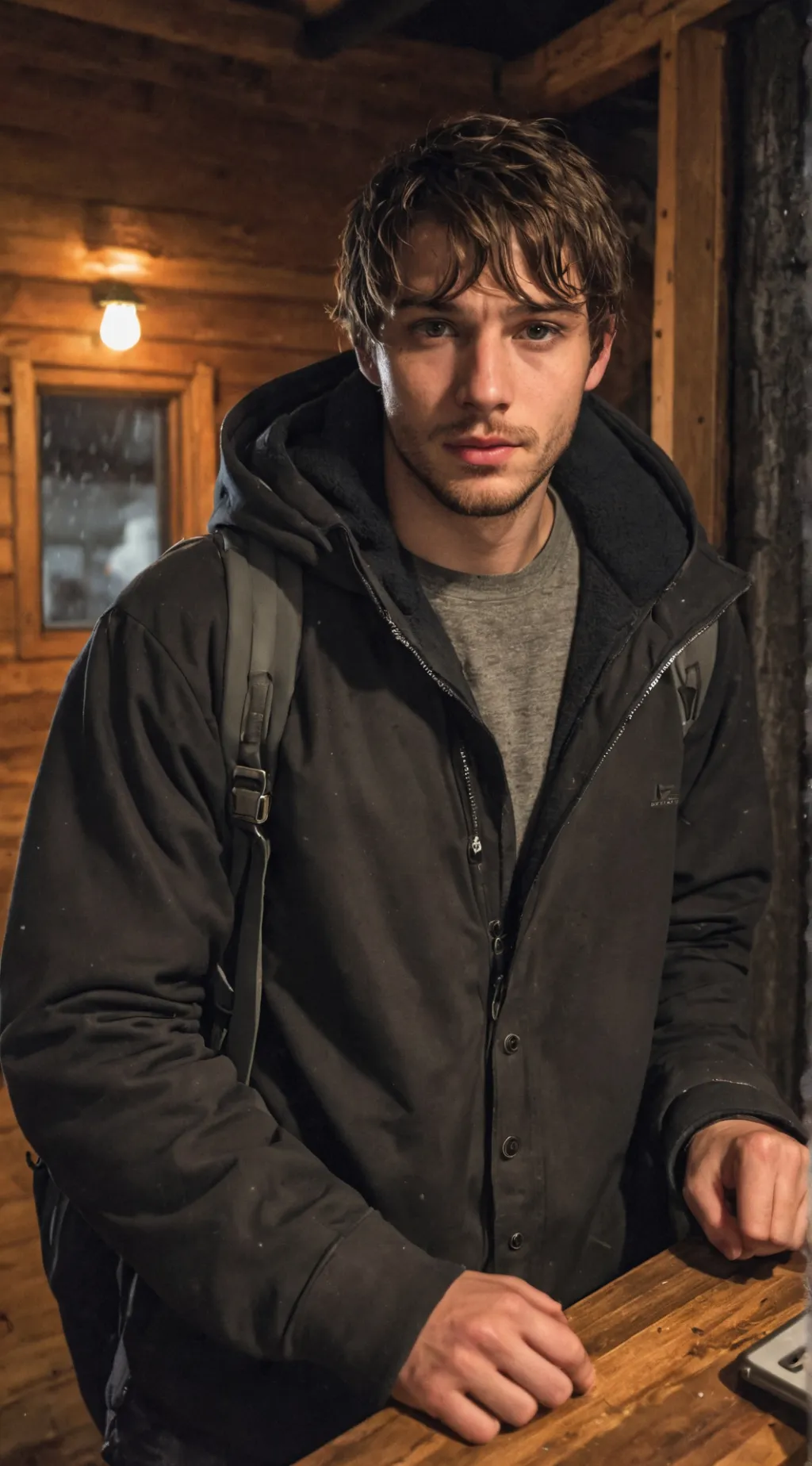 ai character: Victor  background