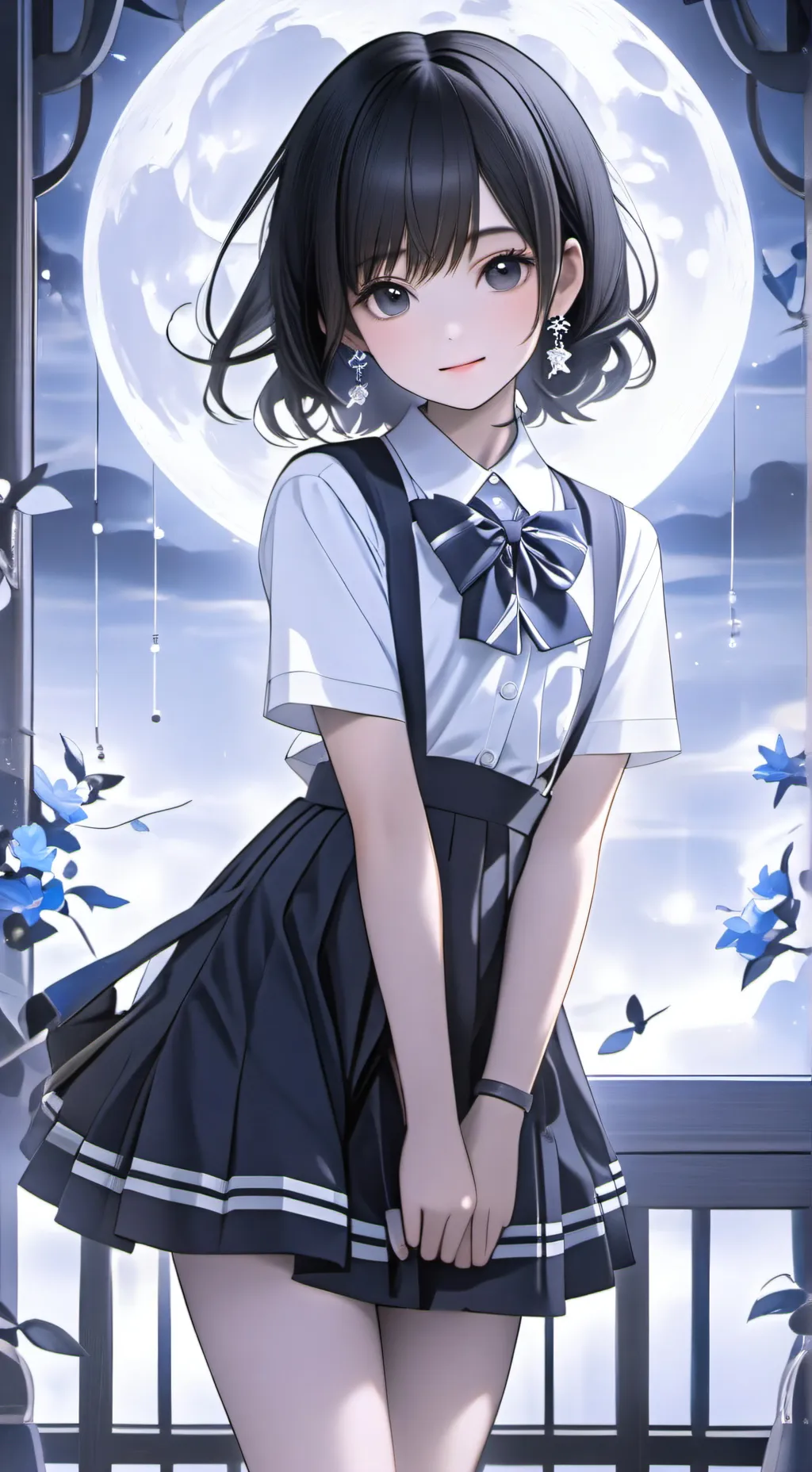 ai character: Yan Sim (Future) background