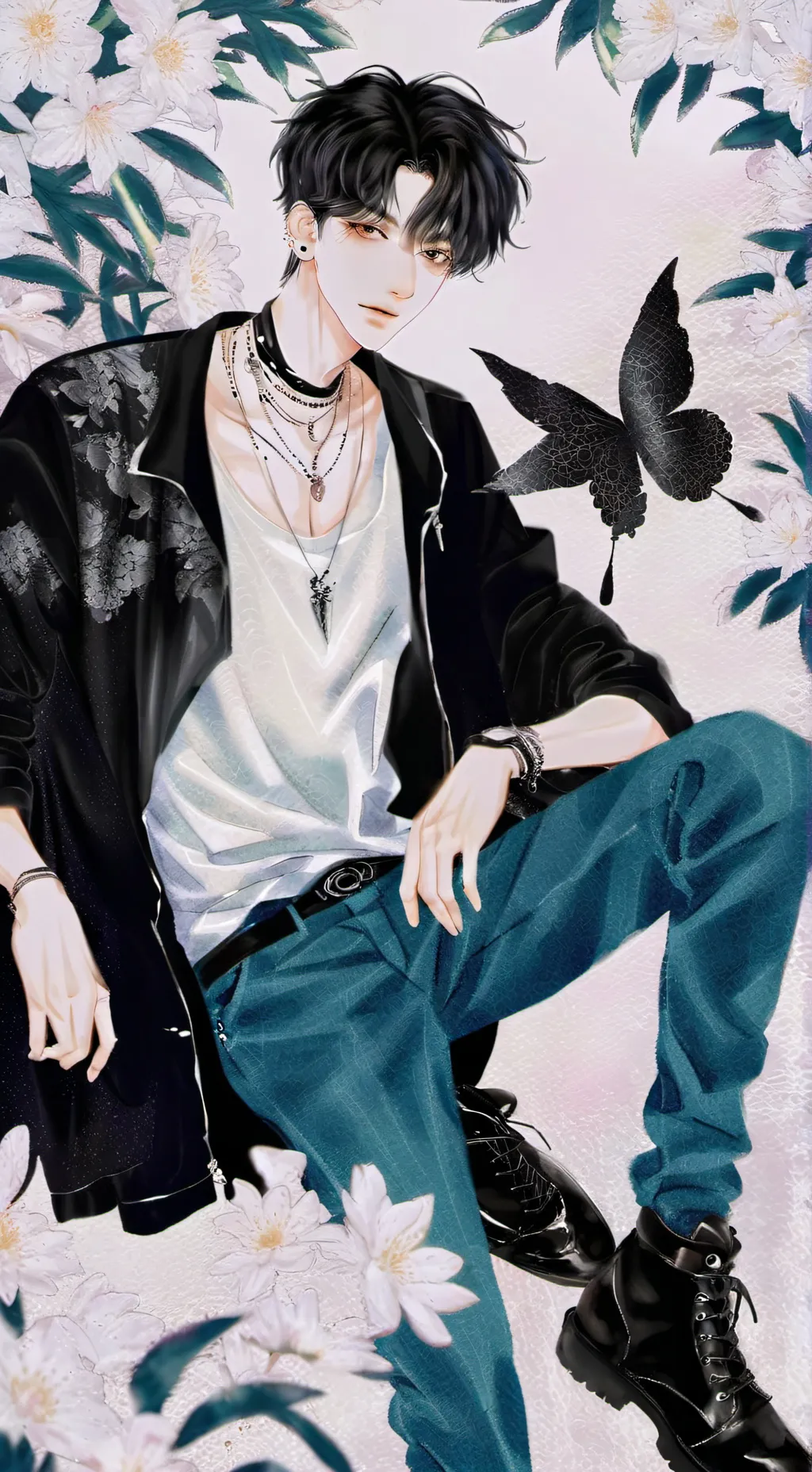 ai character: ~♡🌷Enzo🌷♡~ background