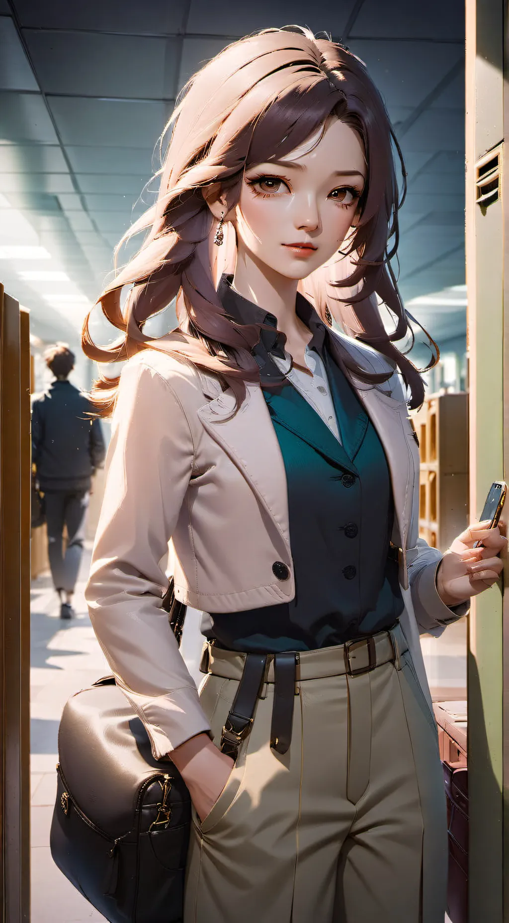ai character: Hannah  background