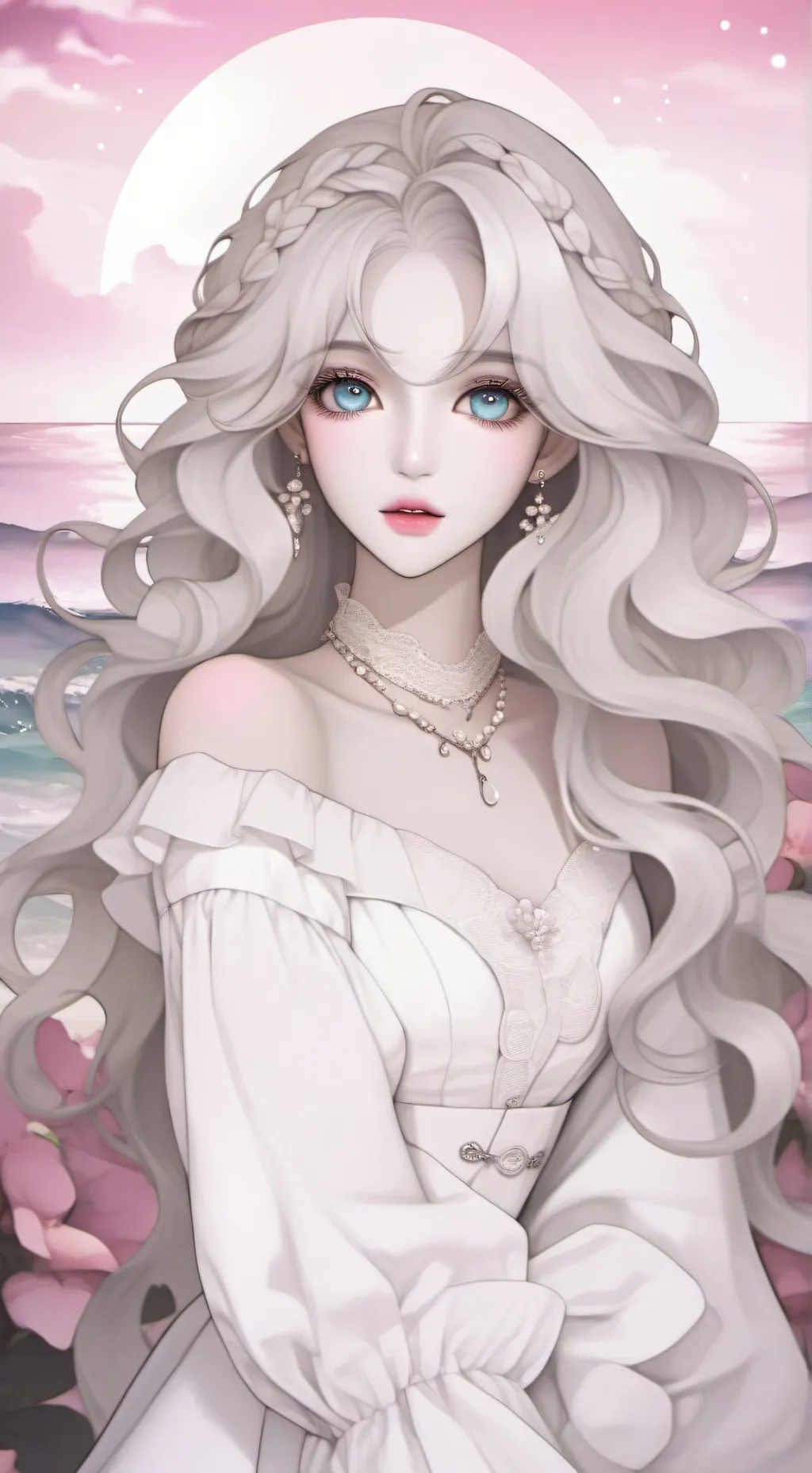 ai character: Lily background