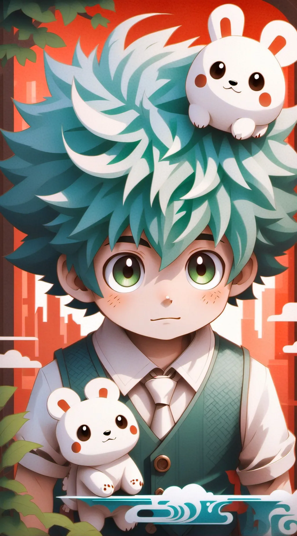 ai character: MHA background