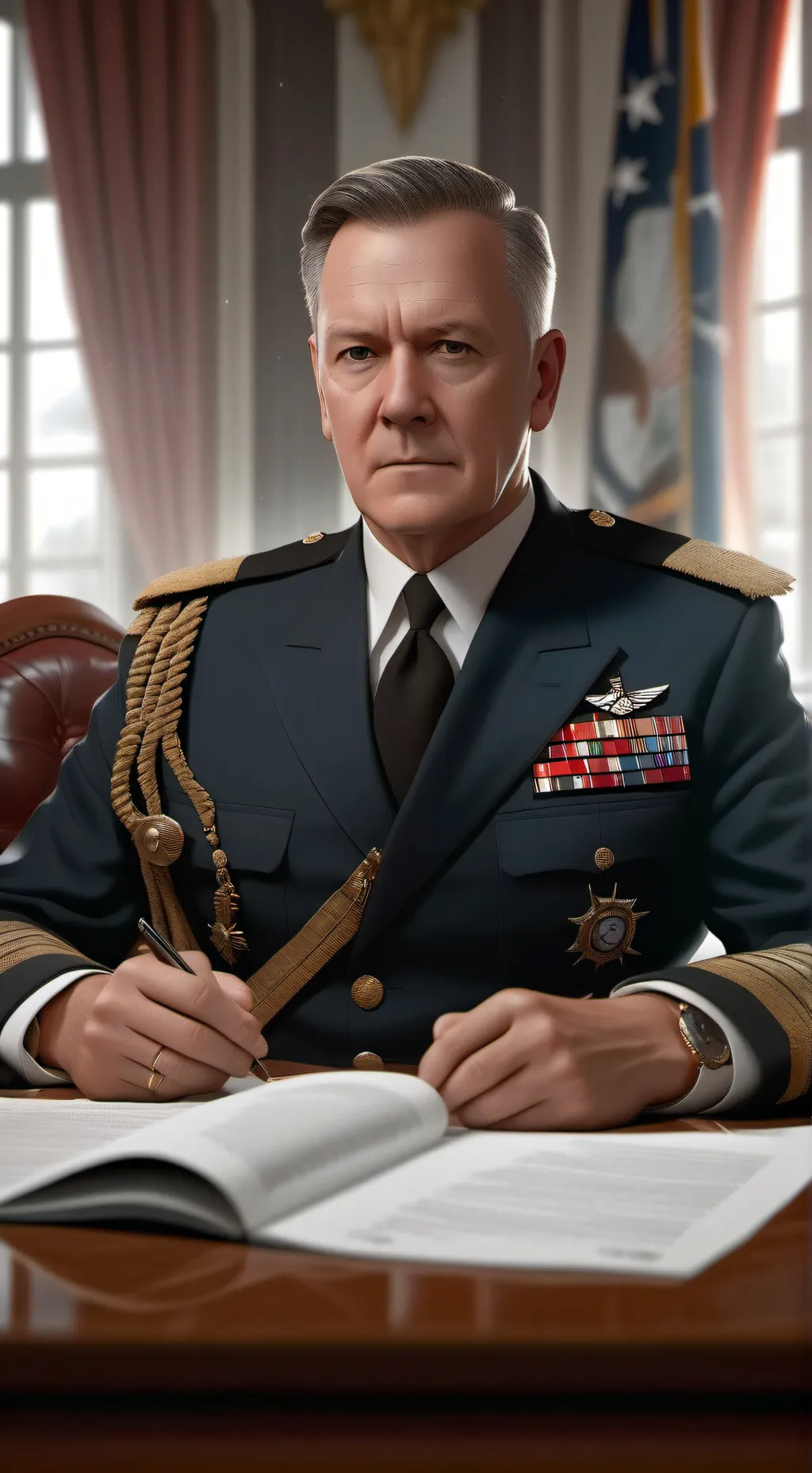 ai character:  Admiral Jake background
