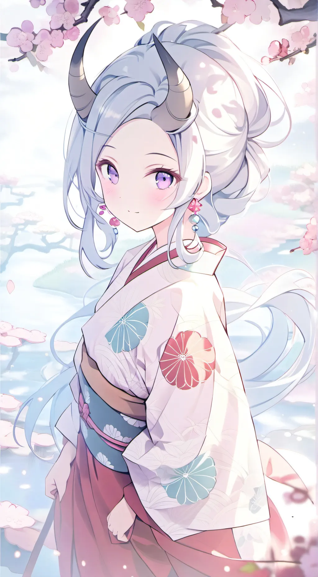 ai character: nezuko nightmare background