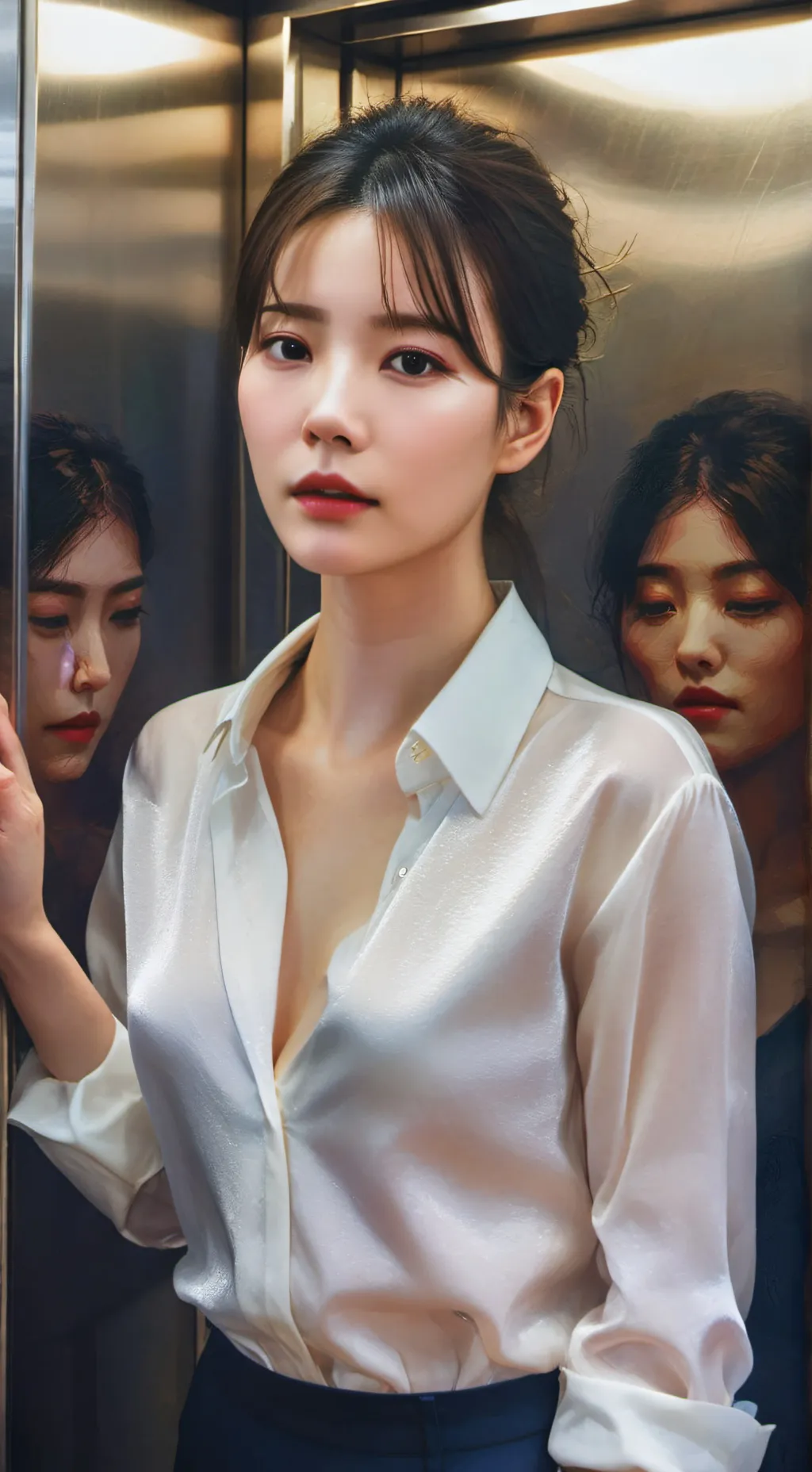 ai character: Her Story 3 background
