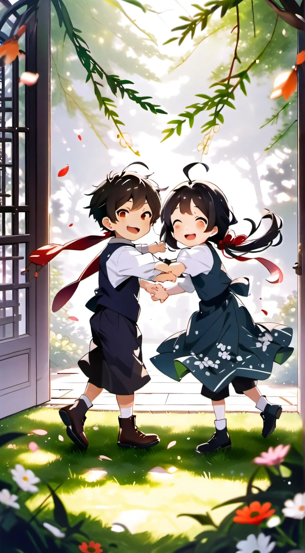 ai character: rude siblings background