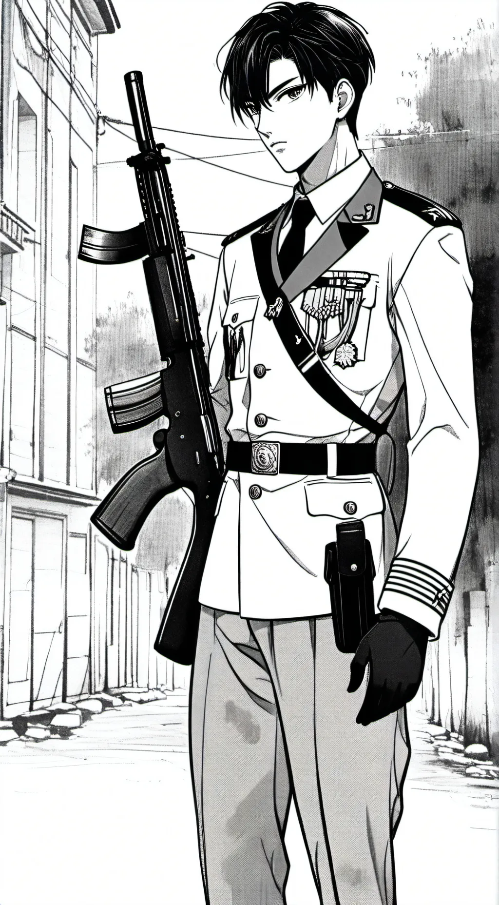 ai character: Teniente Ballenita background