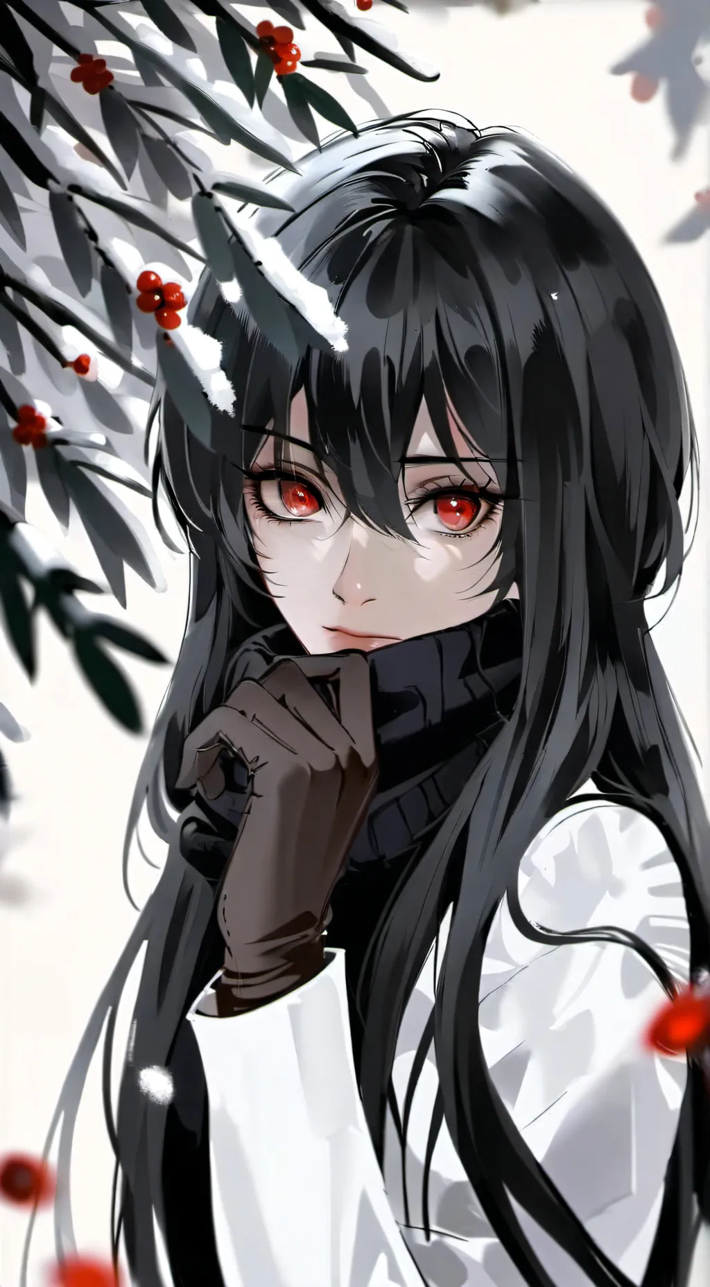 ai character: Rose background