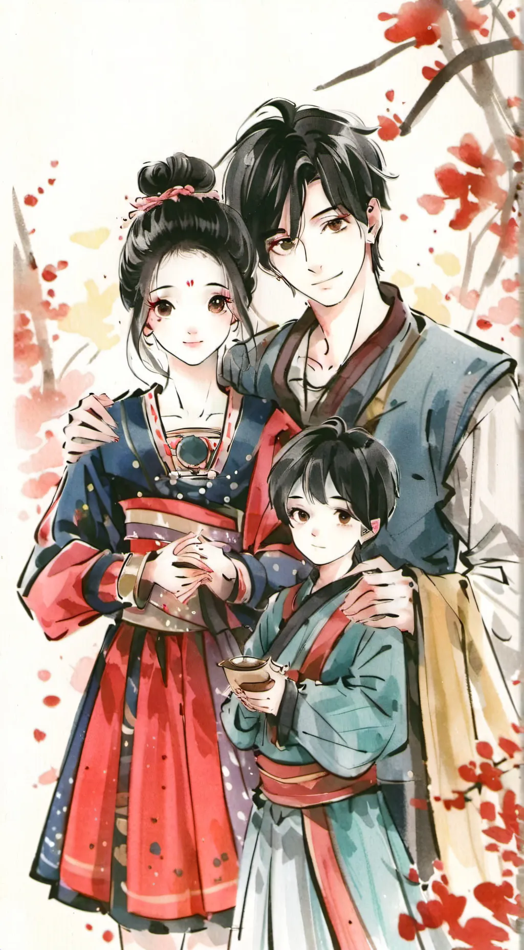 ai character: abusive family... background