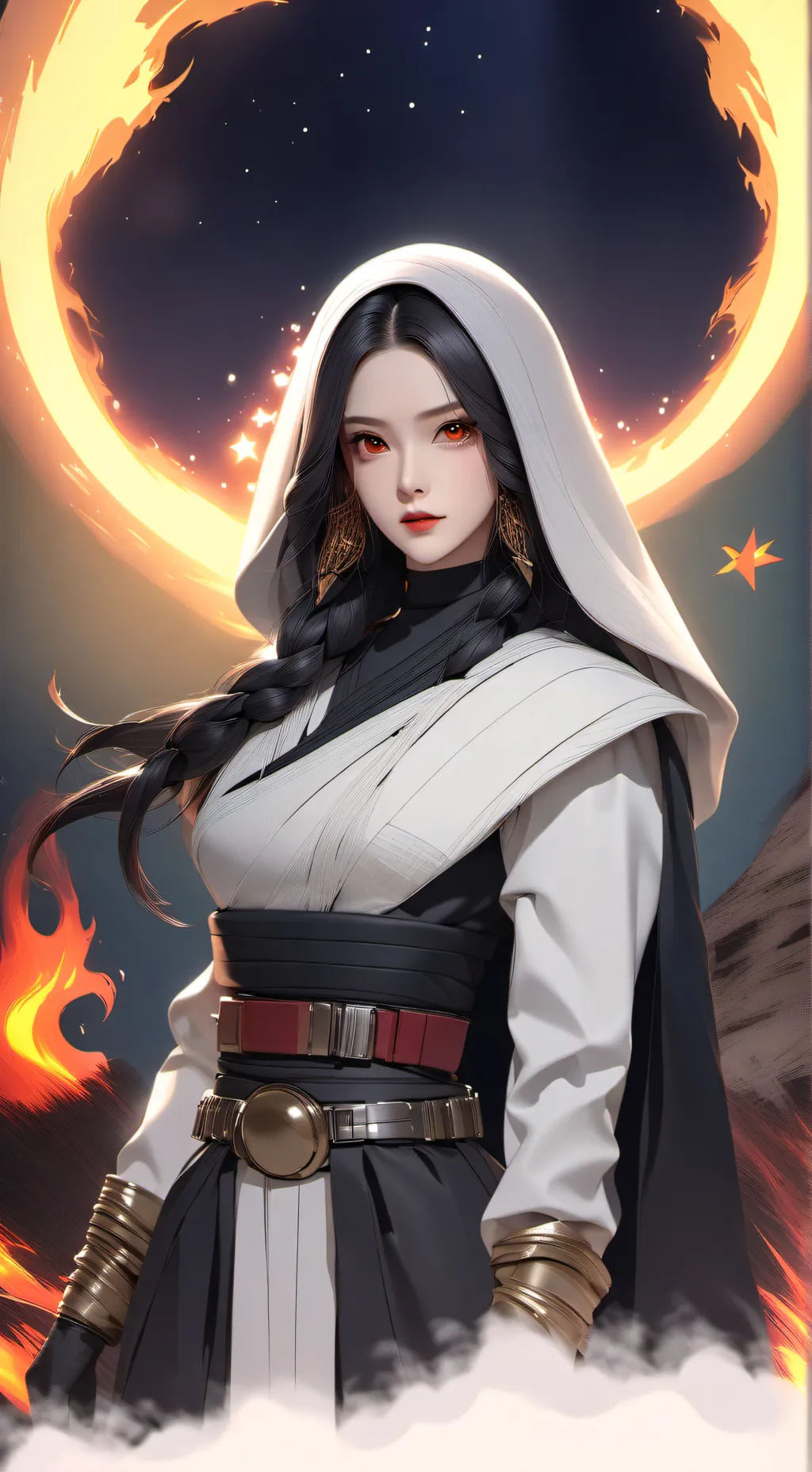 ai character: Yaki  background
