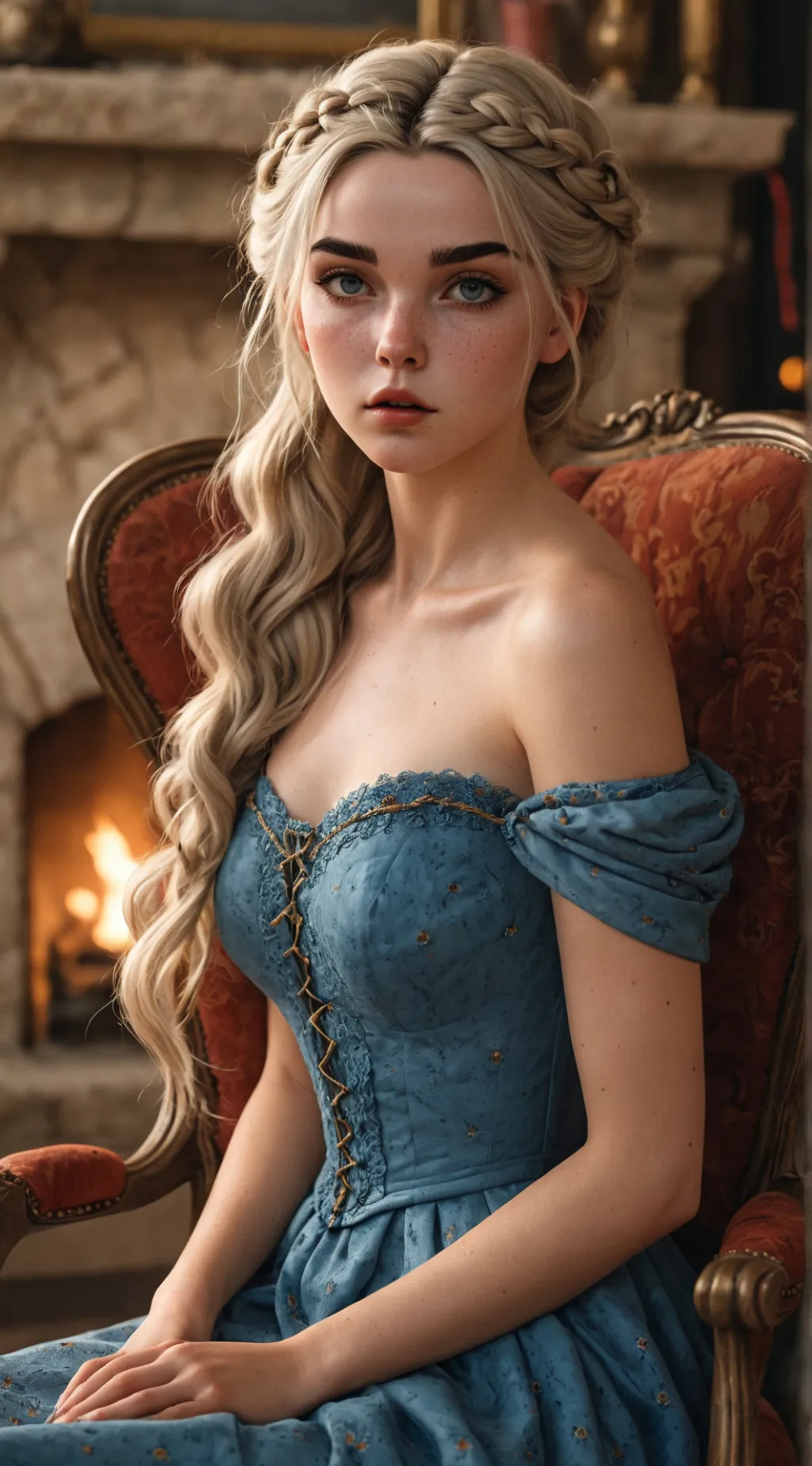 ai character: Lila background