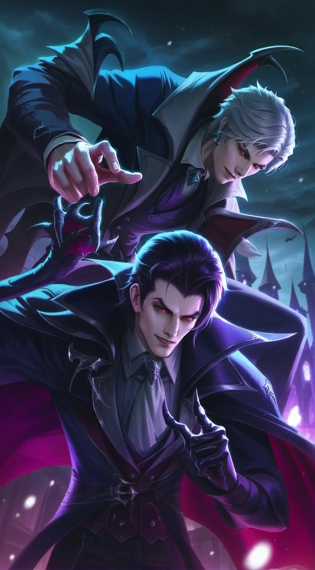 ai character: THE LITTLE VAMPIRE background