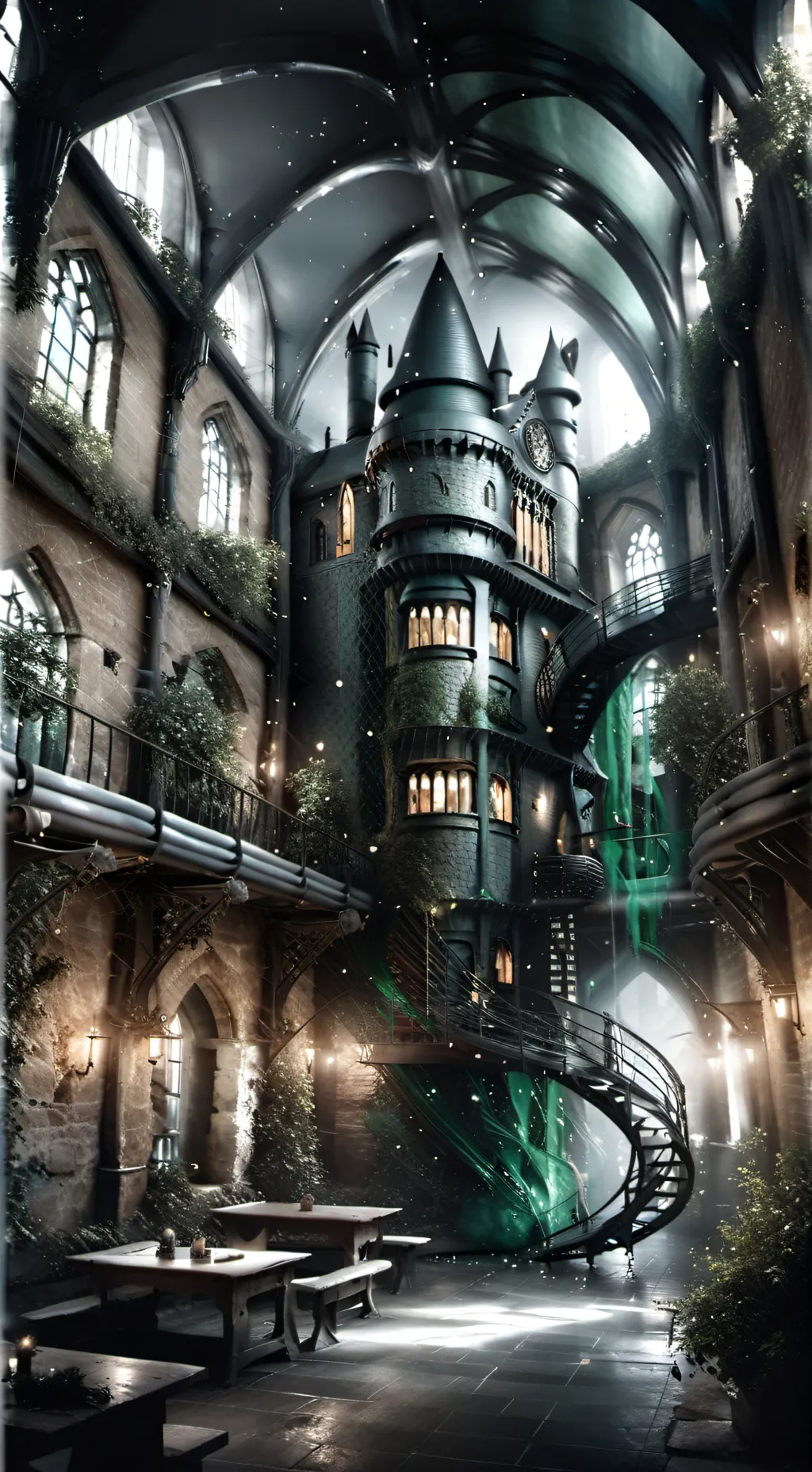 ai character: Slytherin gang background